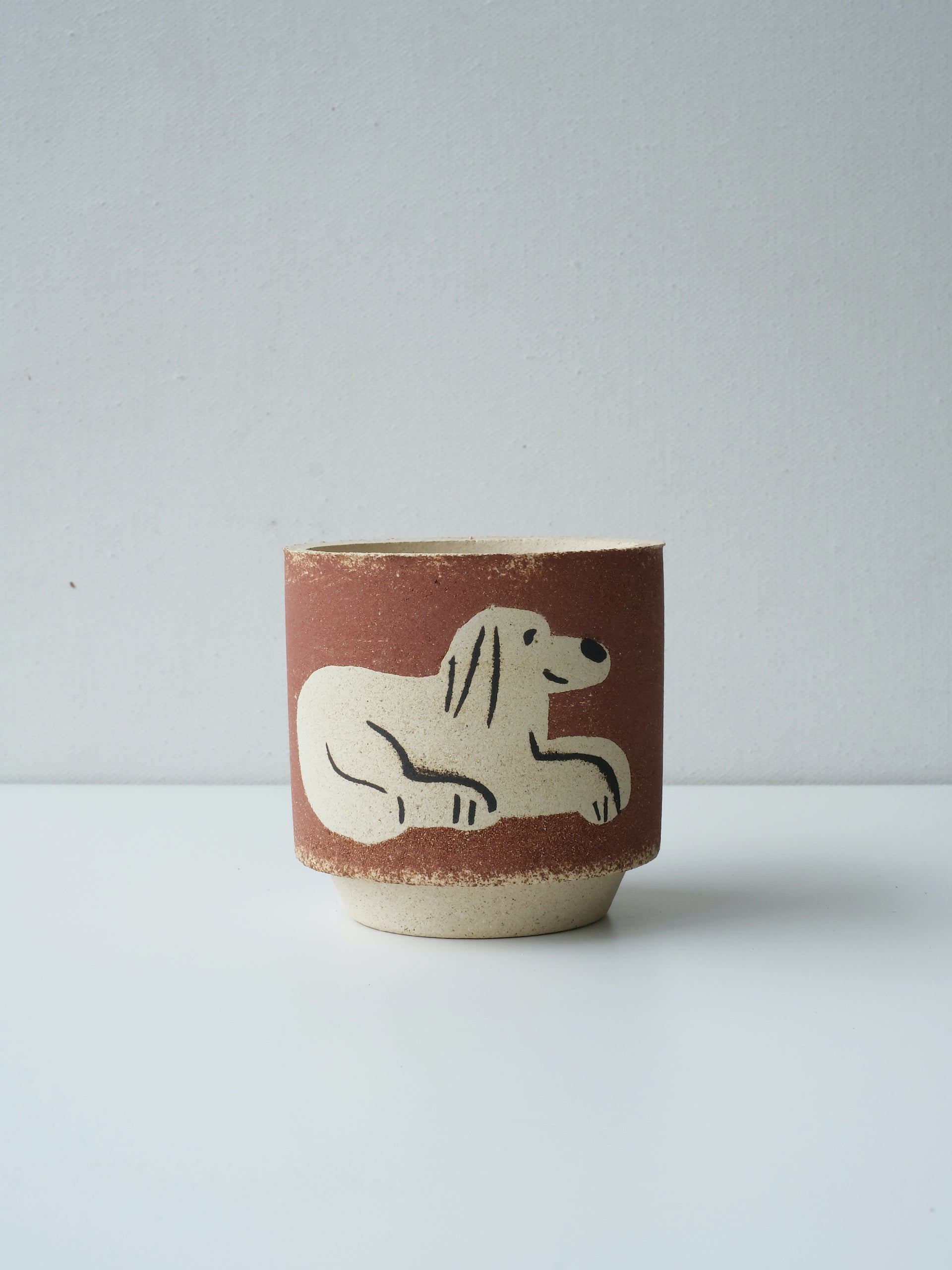 Resting Dog - Red - Petite