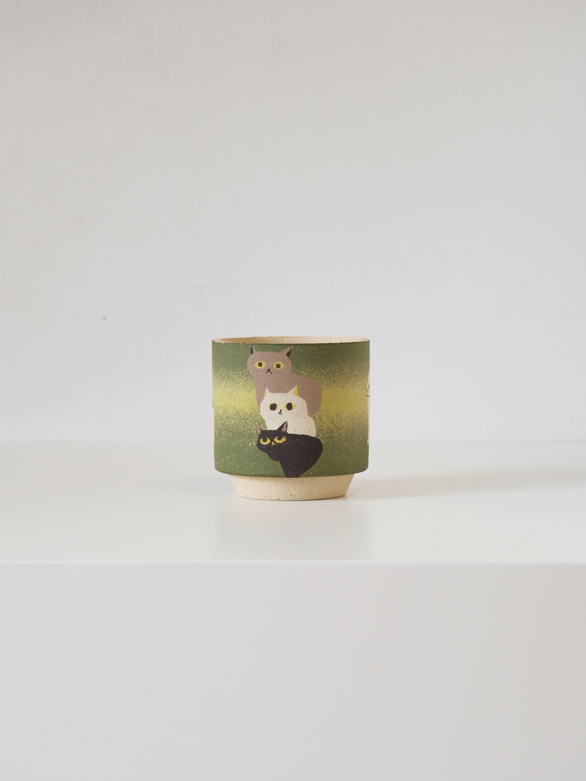 Kitty Cat - Green - Petite