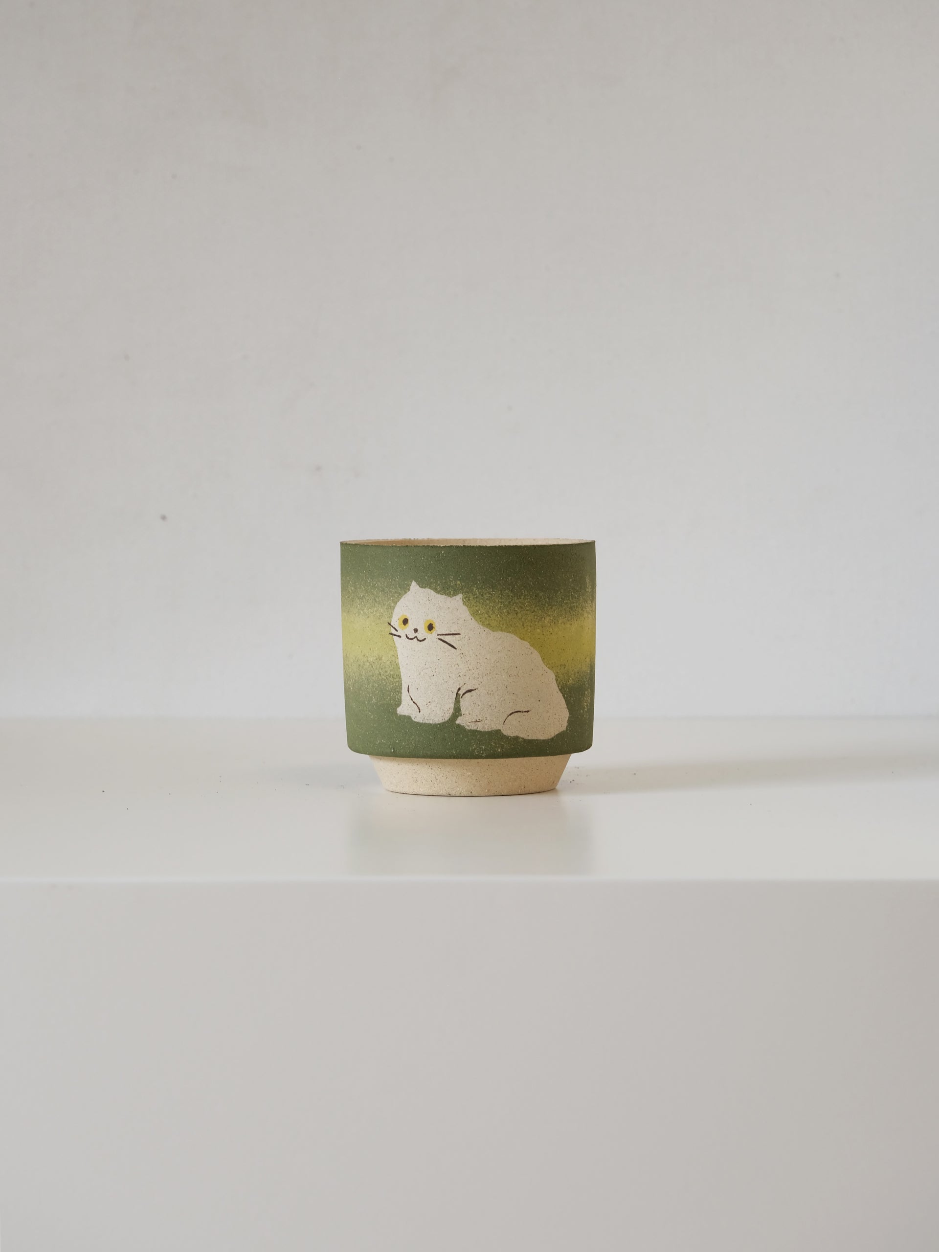 Kitty Cat - Green - Petite