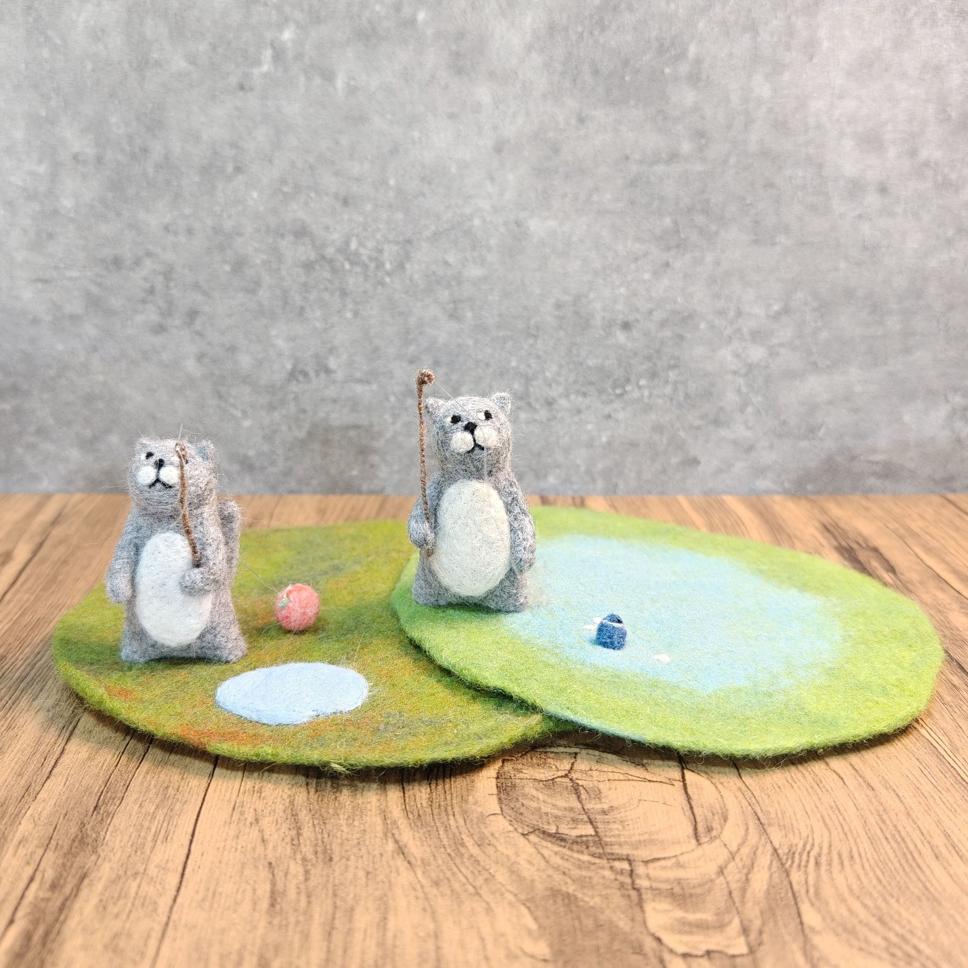 Felt Cat Coaster