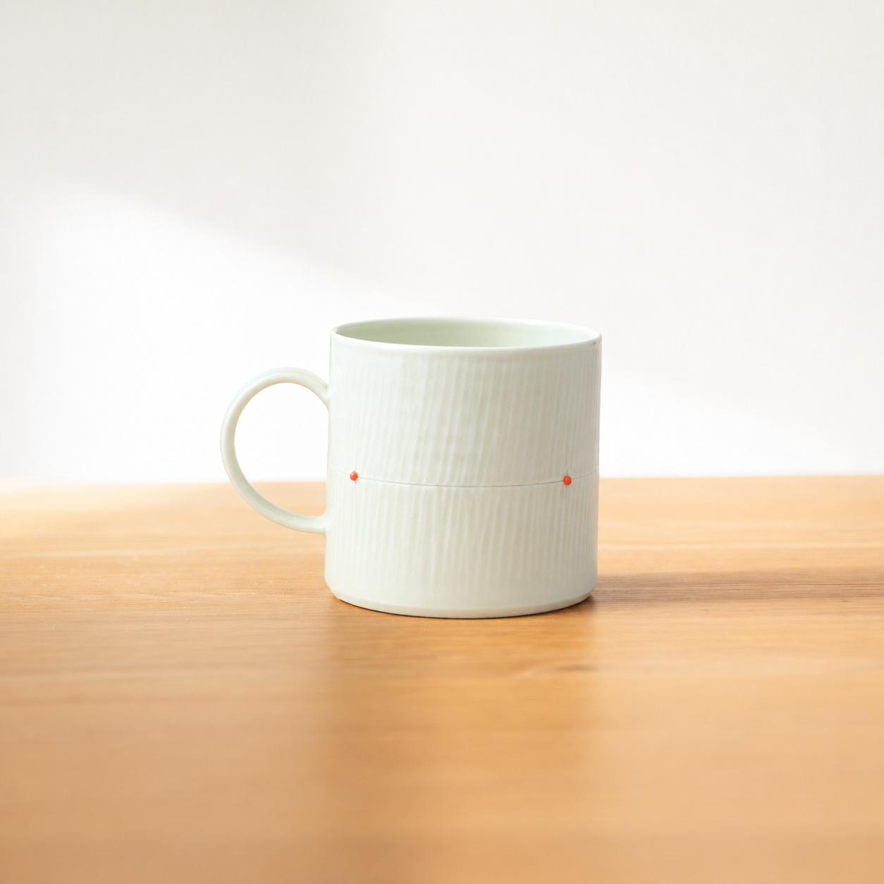 Handcrafted Apple Glaze Ceramic Mug
