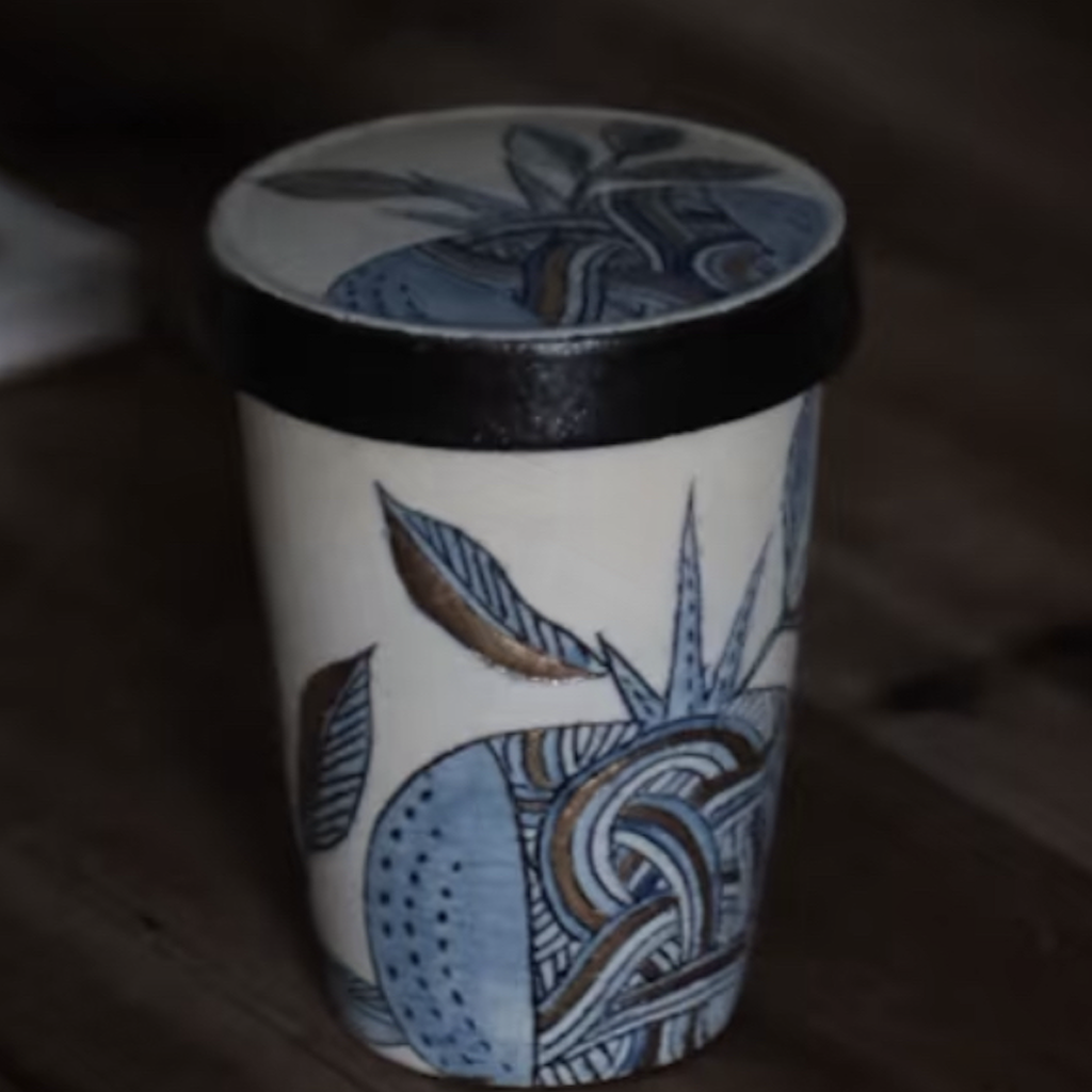 Lid Cup - Golden Pomegranate