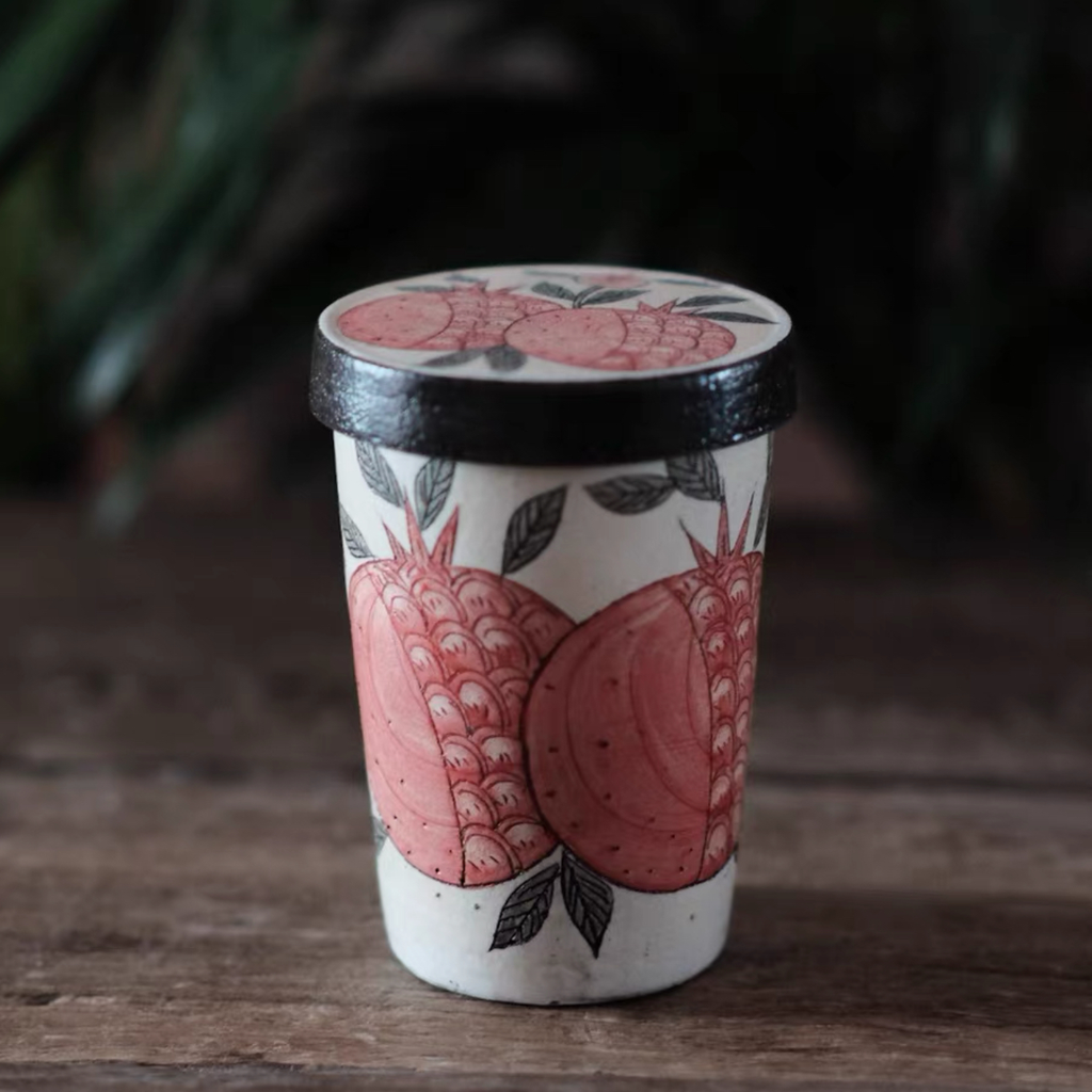 Lid Cup - Pomegranate