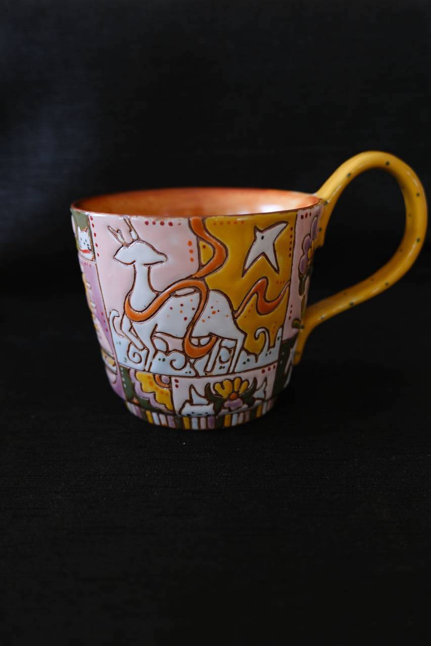Puzzle Dunhuang Large Mug