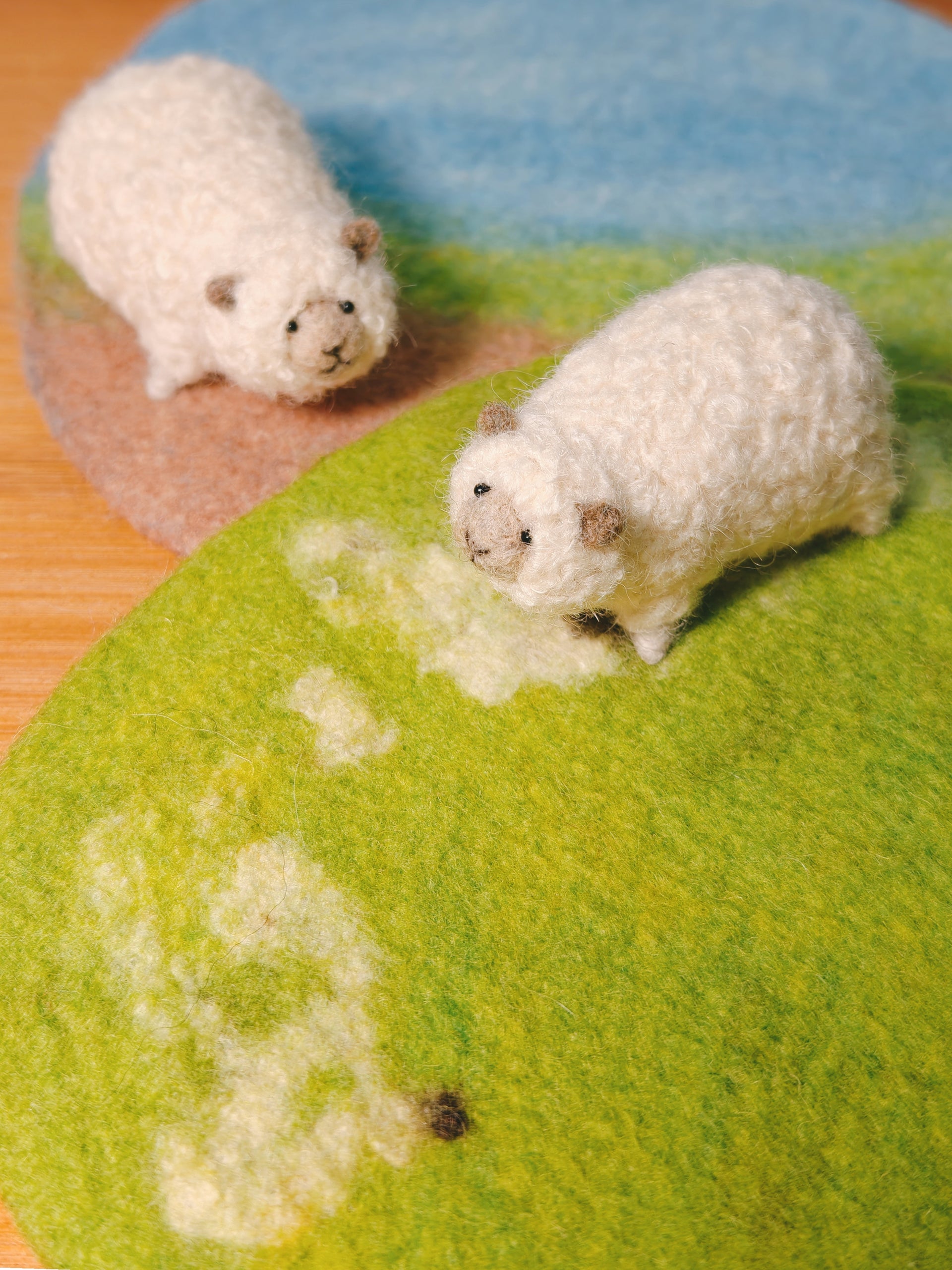 Felt Lamb Coaster