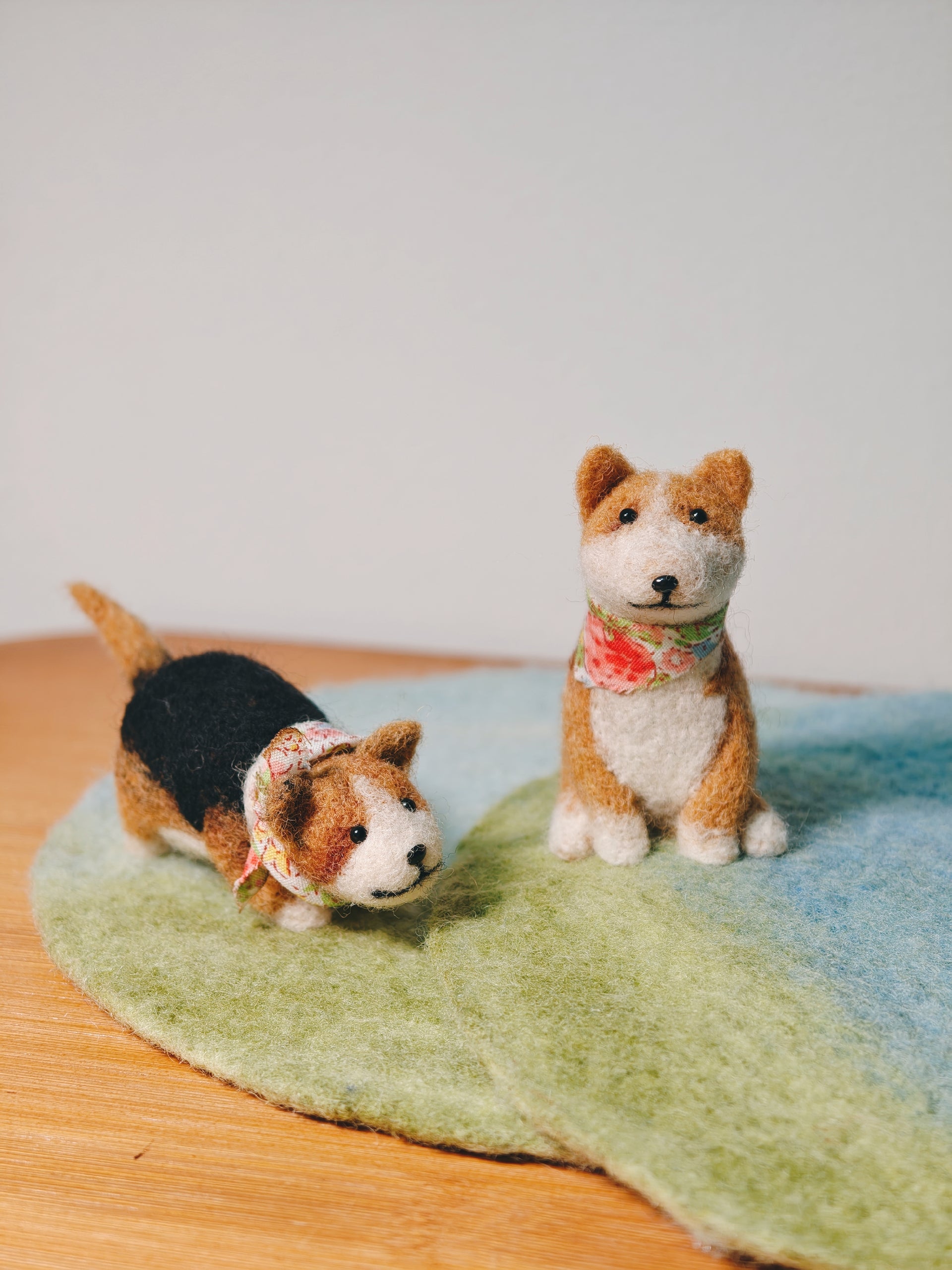 Felt Corgi Coaster