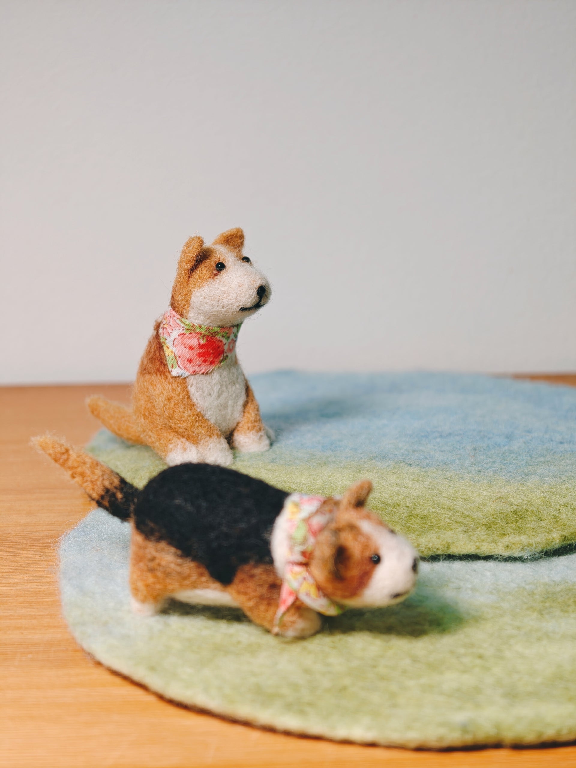 Felt Corgi Coaster