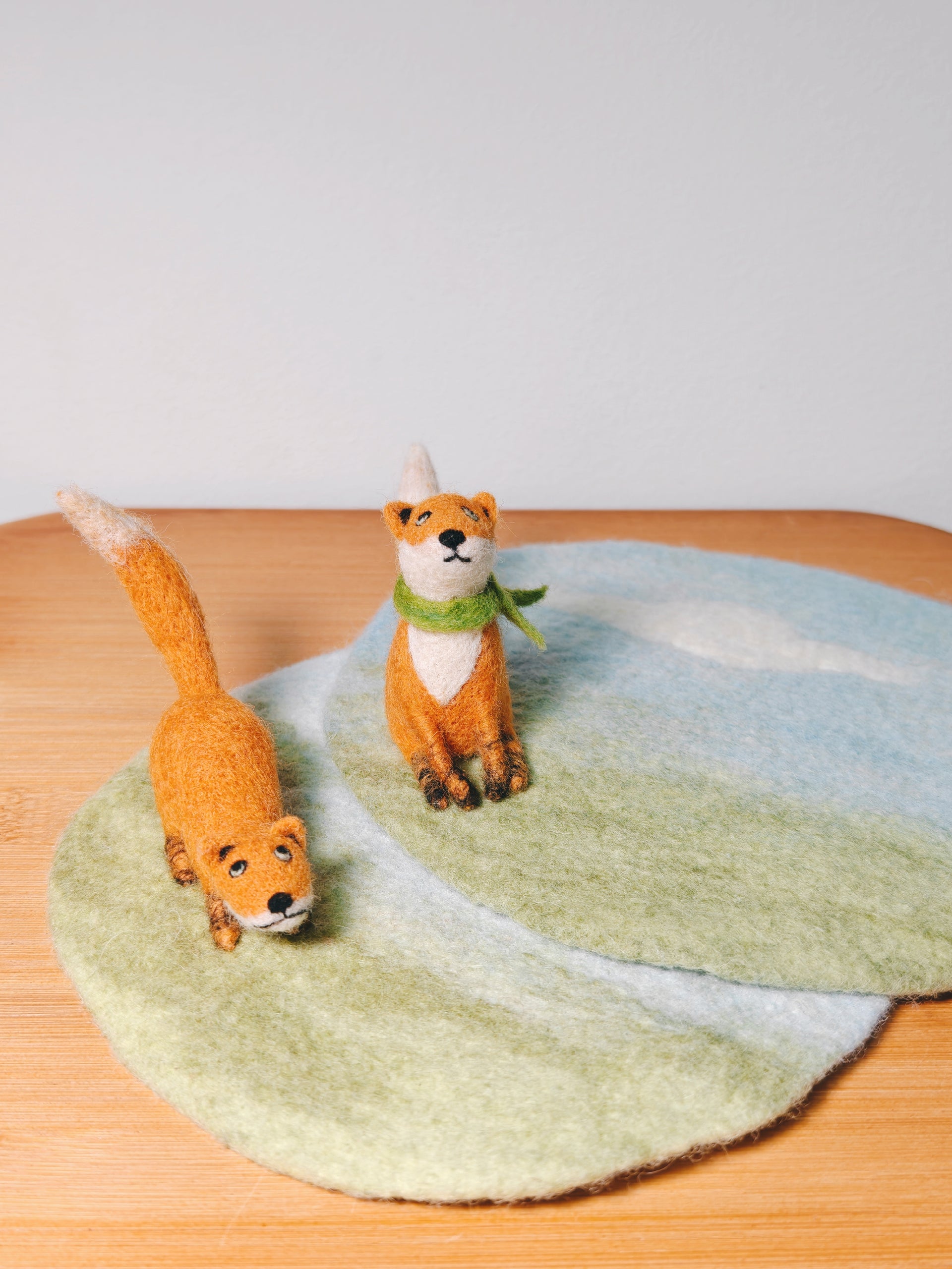 Felt Fox Coaster