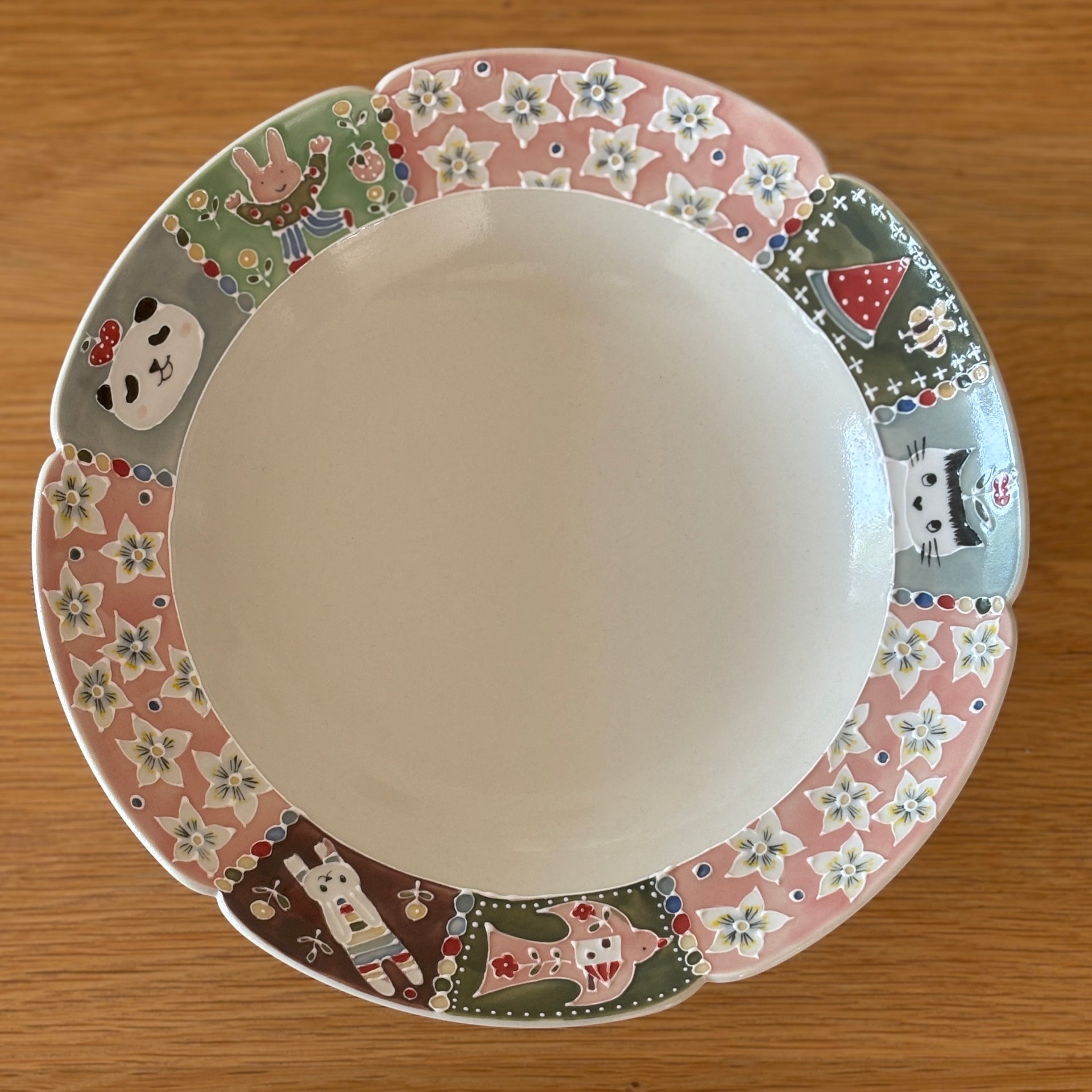 Pear Blossom Animal Dish Large
