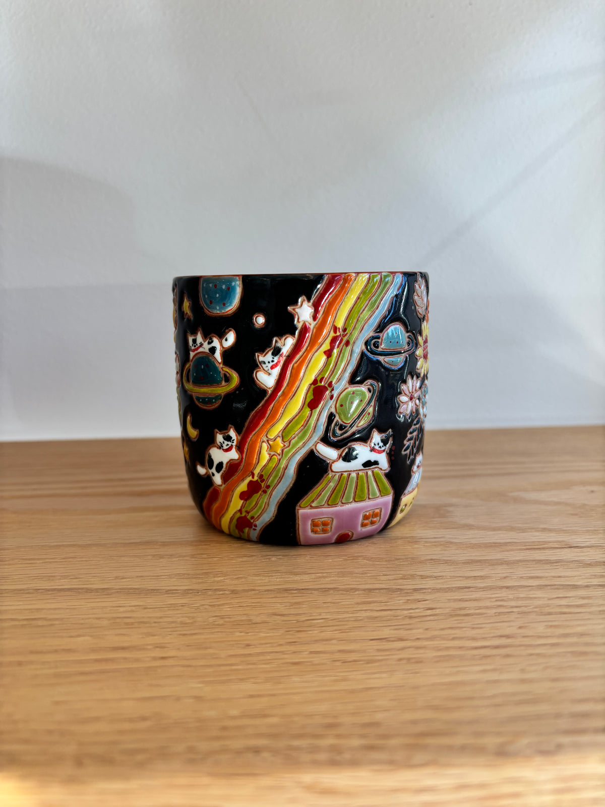 Yellow Clay Starry Sky Mug