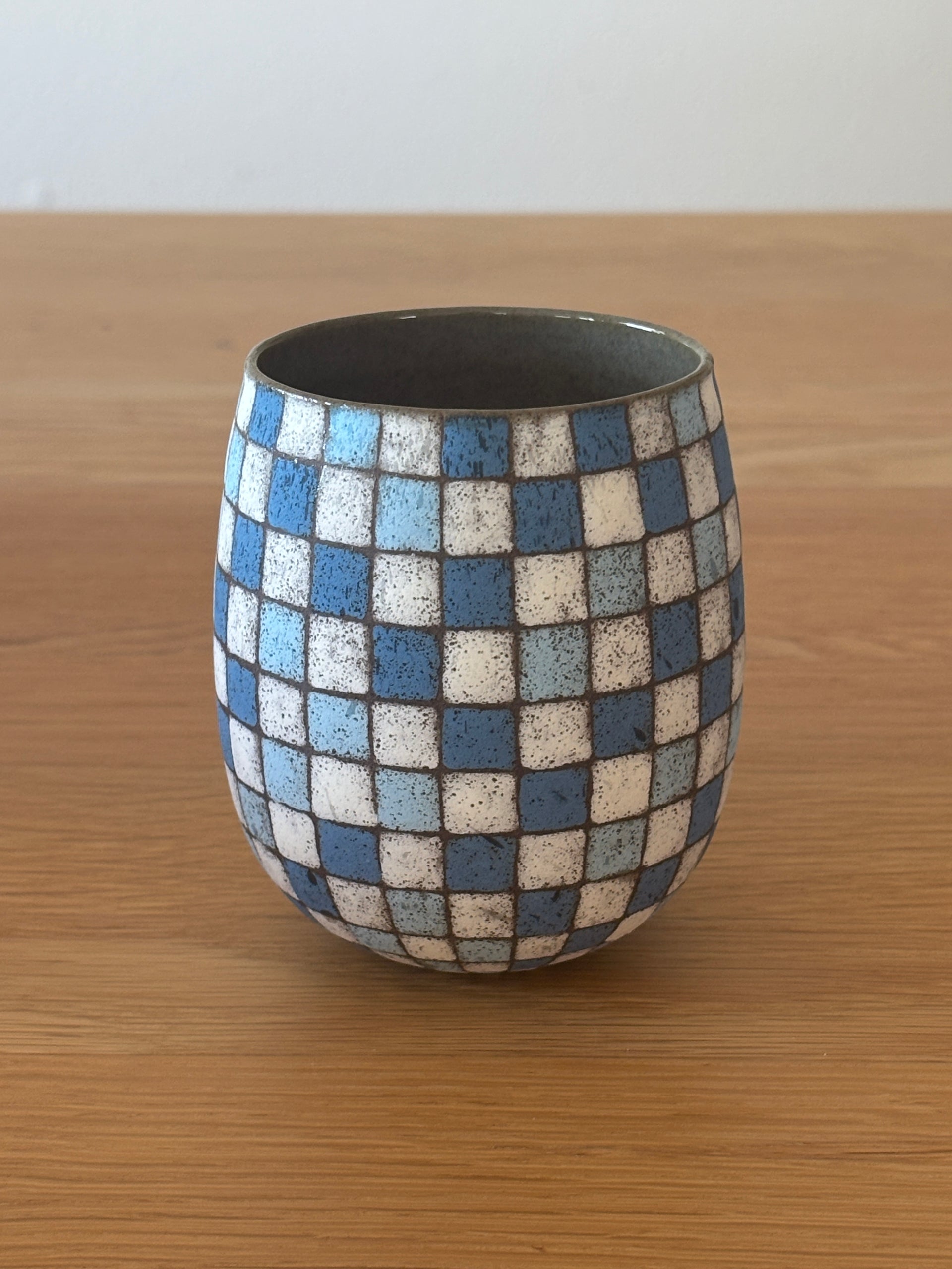 Aquamarine Tall Cup