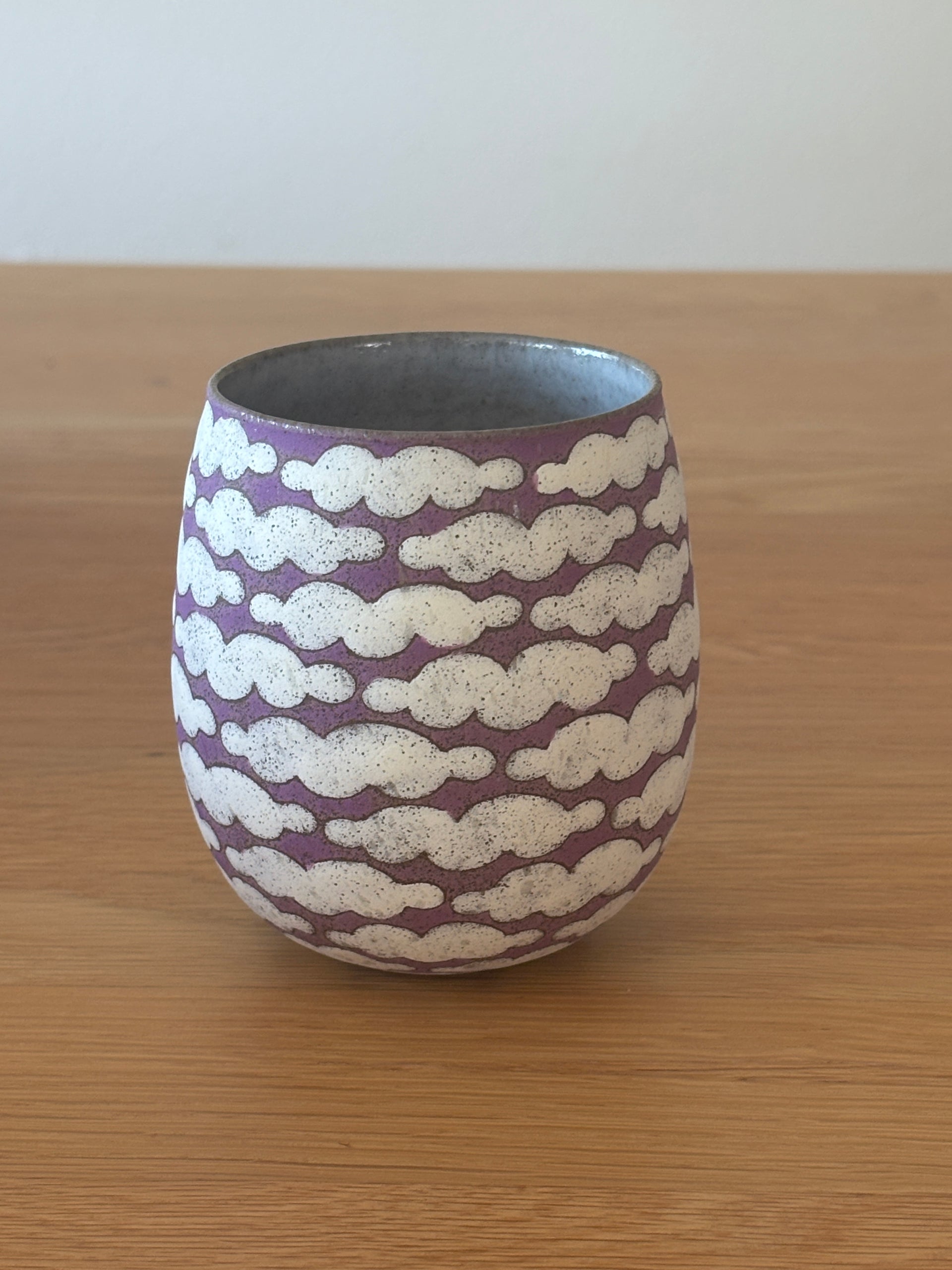 Purple Cloud Tall Cup