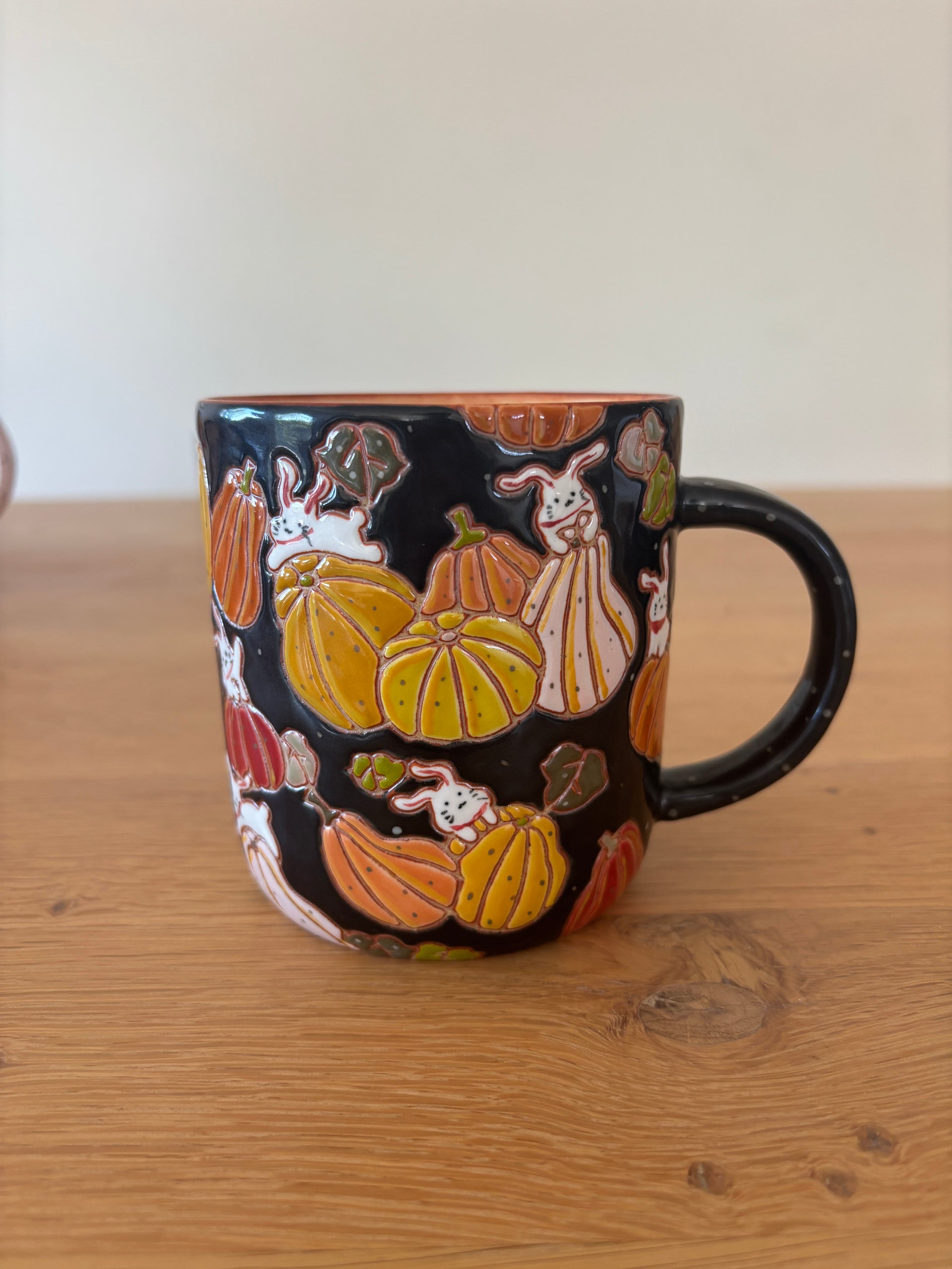 Pumpkin Rabbit Large Mug