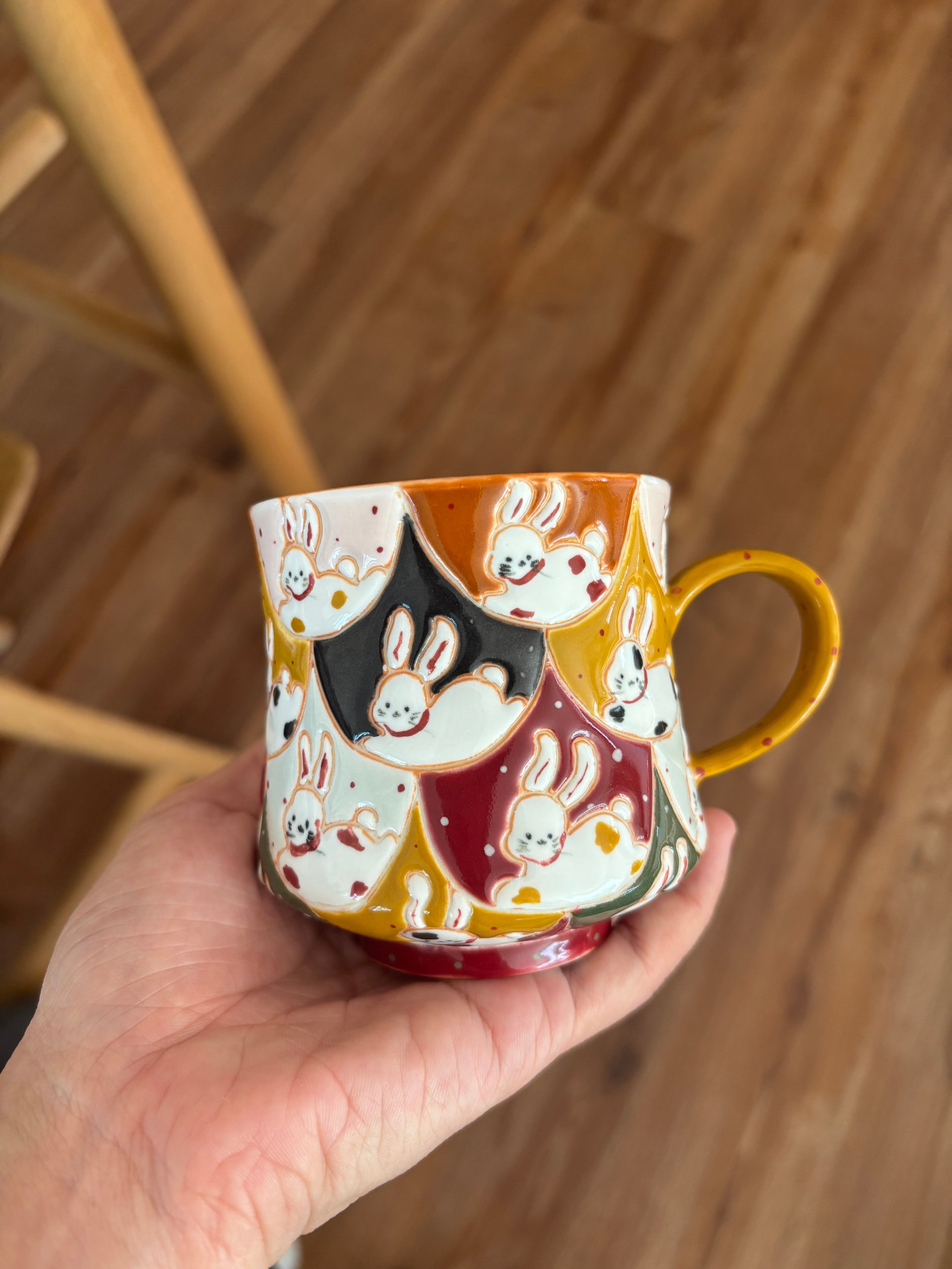 Rabbit Handle Mug