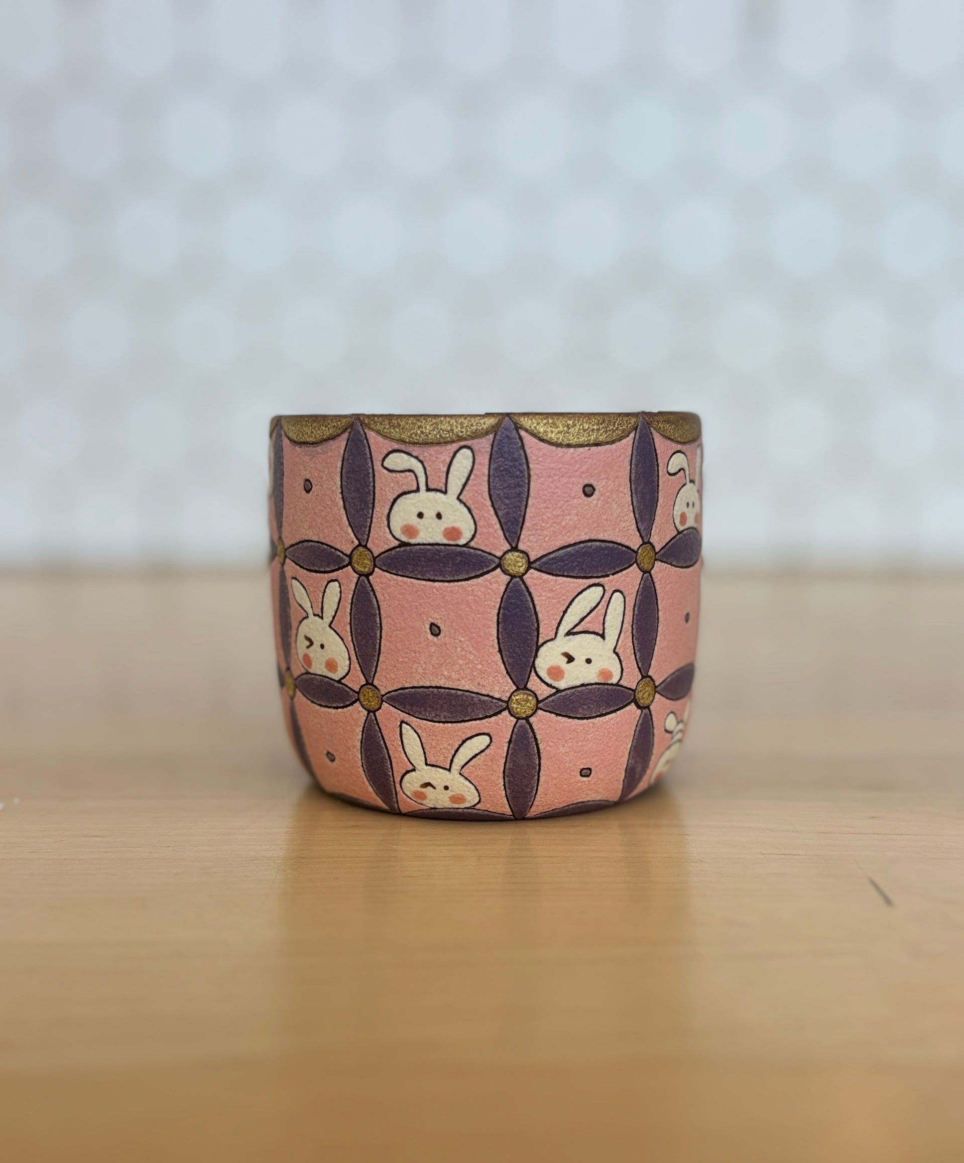 Pink Lucky Rabbit Cup