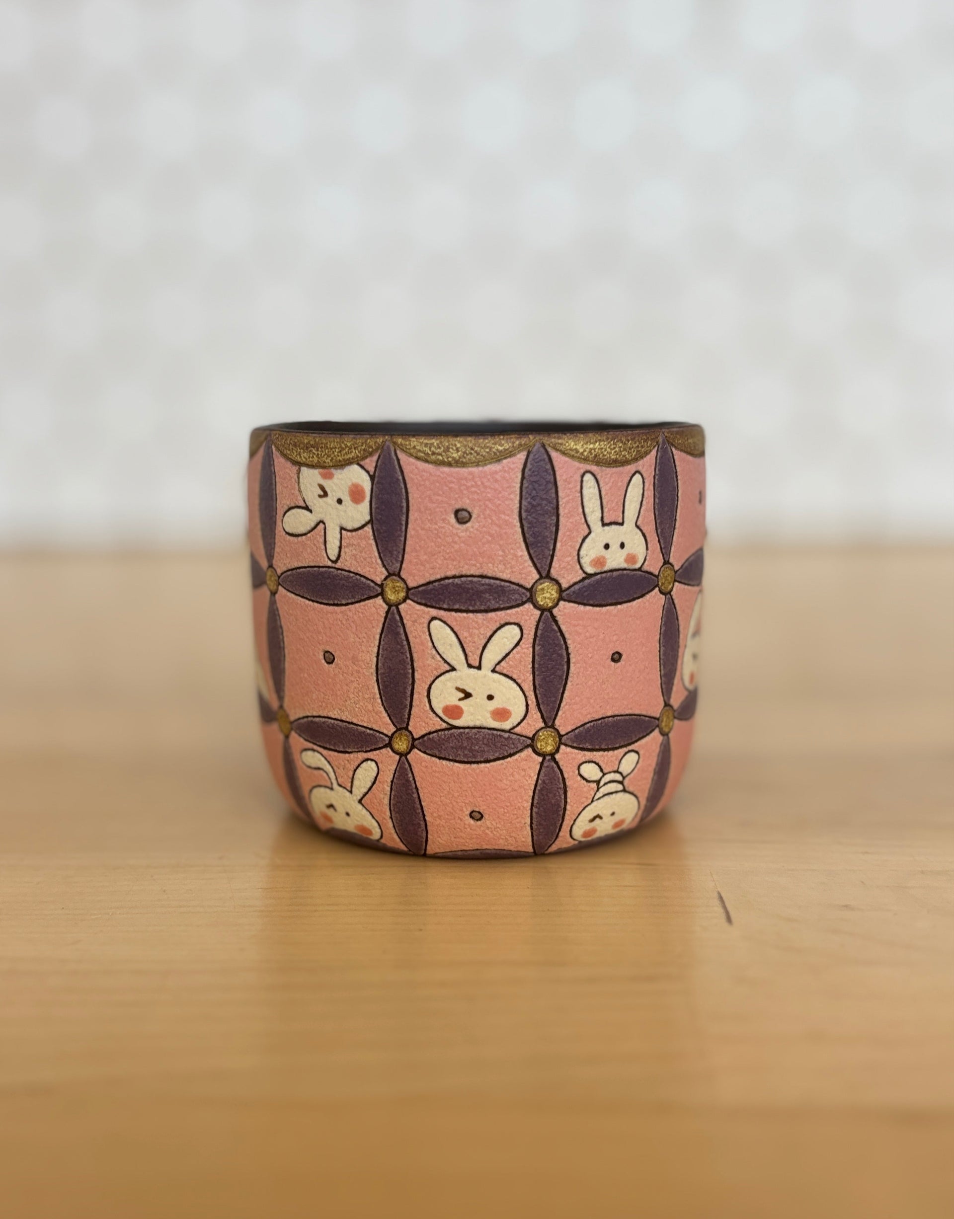 Pink Lucky Rabbit Cup