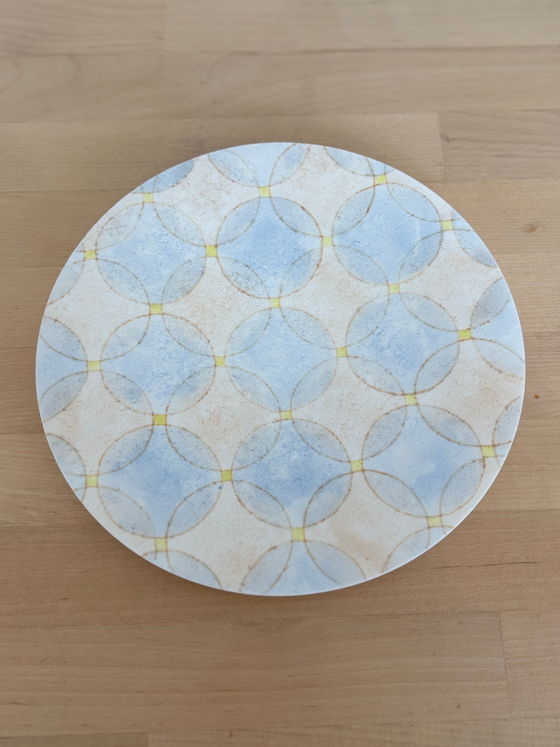 Quilt Plate - Summer Sky