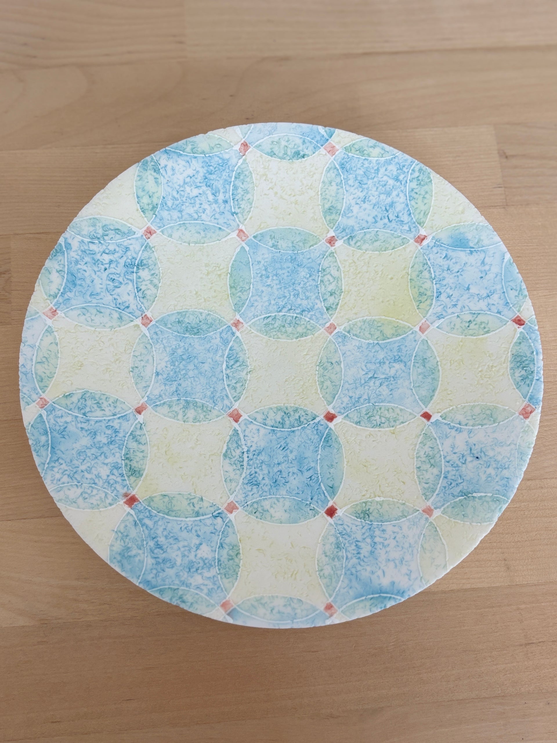 Quilt Plate - Spring Meadow