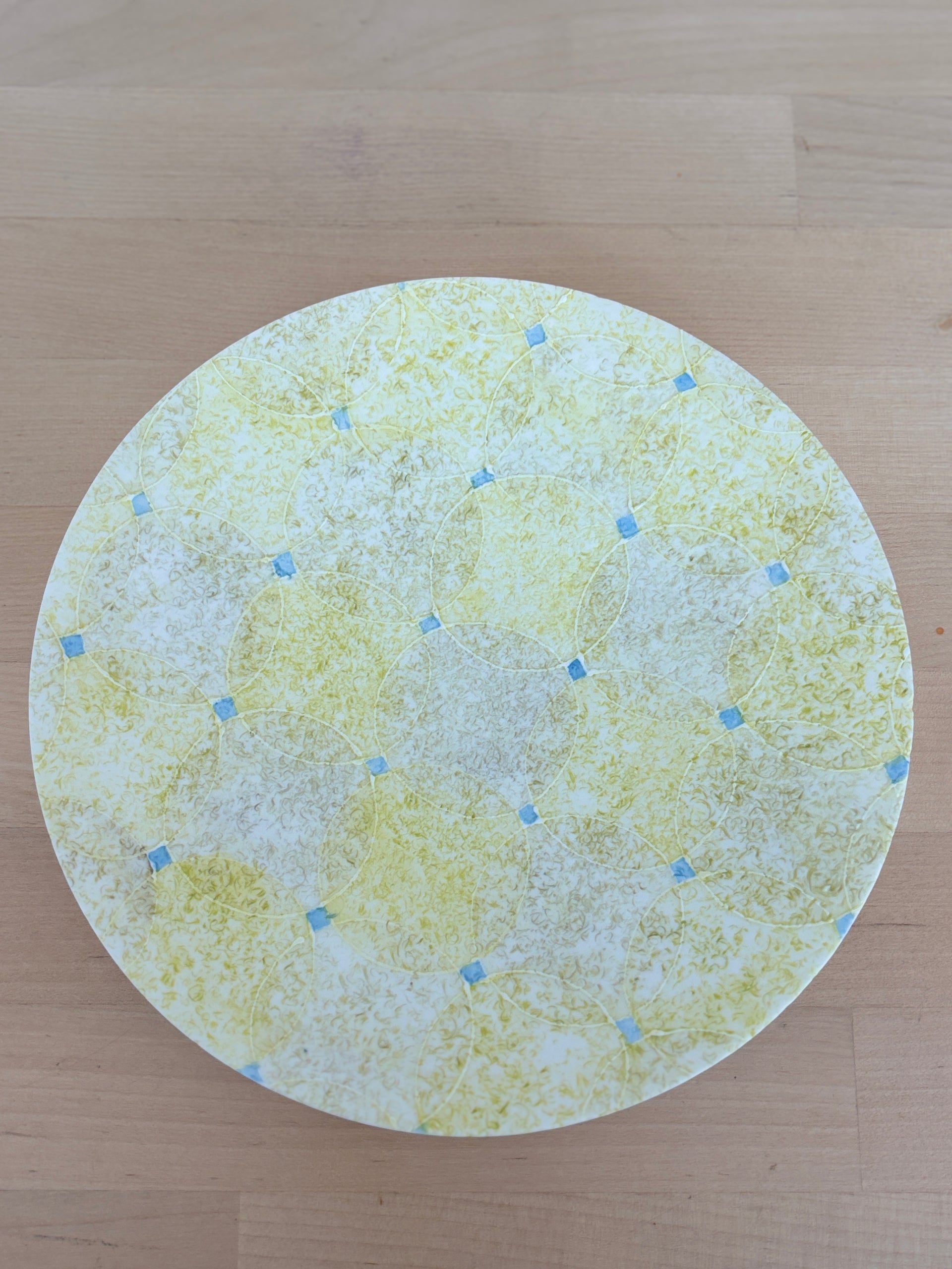 Quilt Plate - Golden Dawn