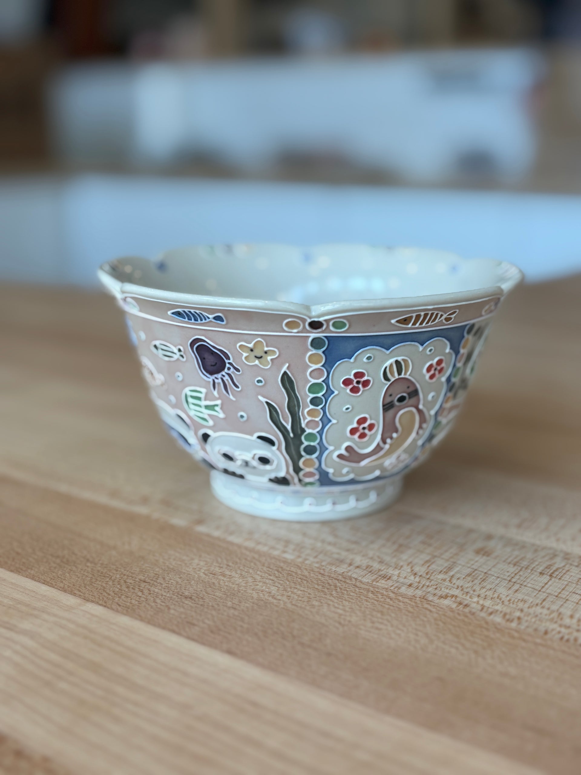 Panda Ocean Rim Bowl