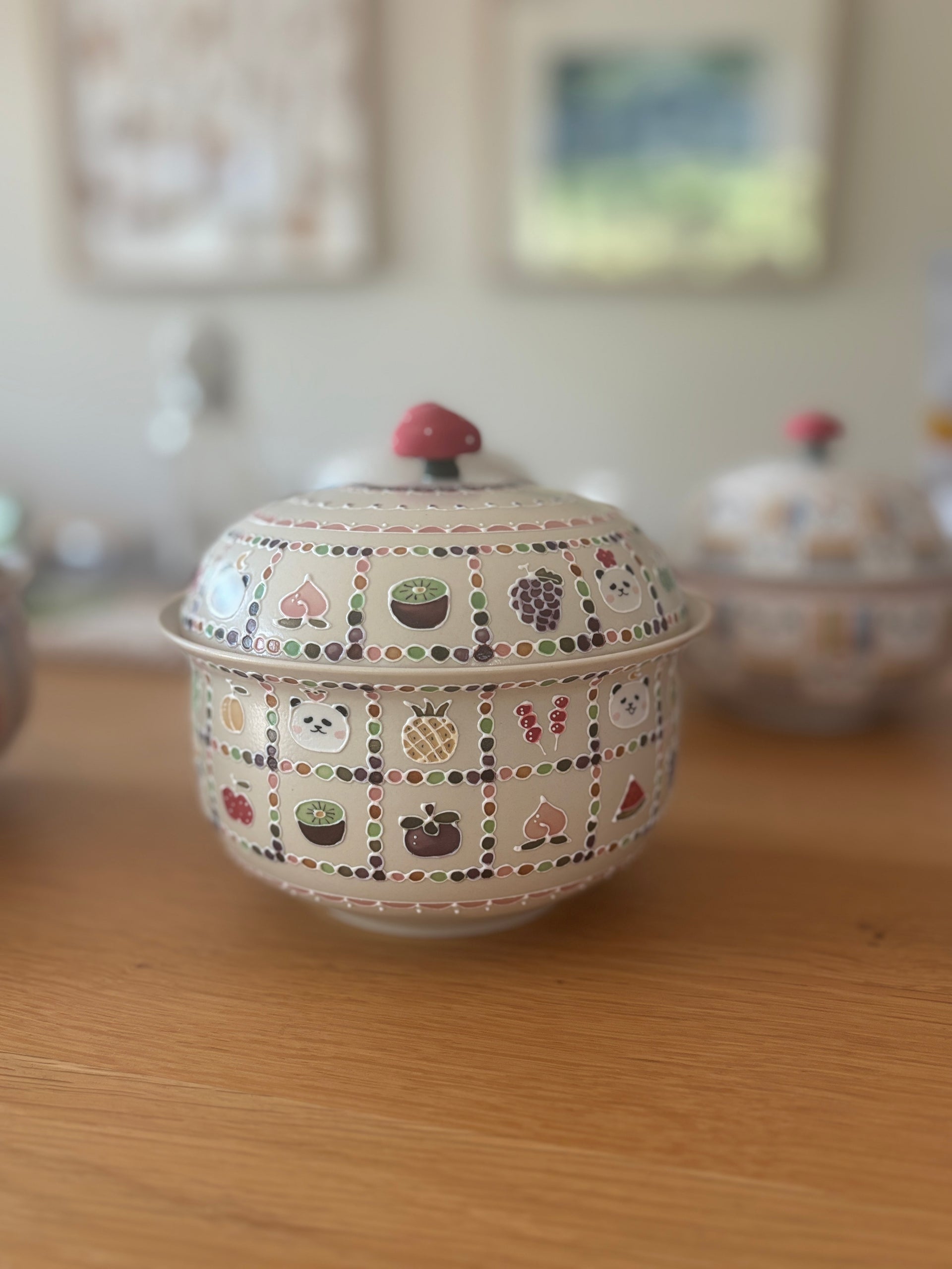 Panda Fruit Series Jar