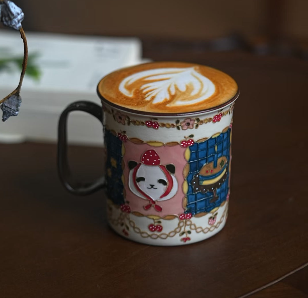 Panda Wishing Cake Mug