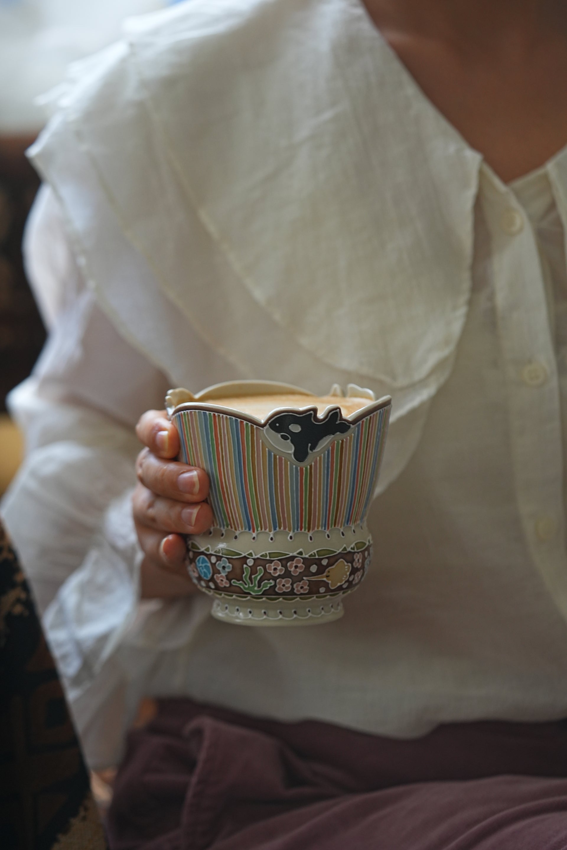 Orca Rainbow Big Cup