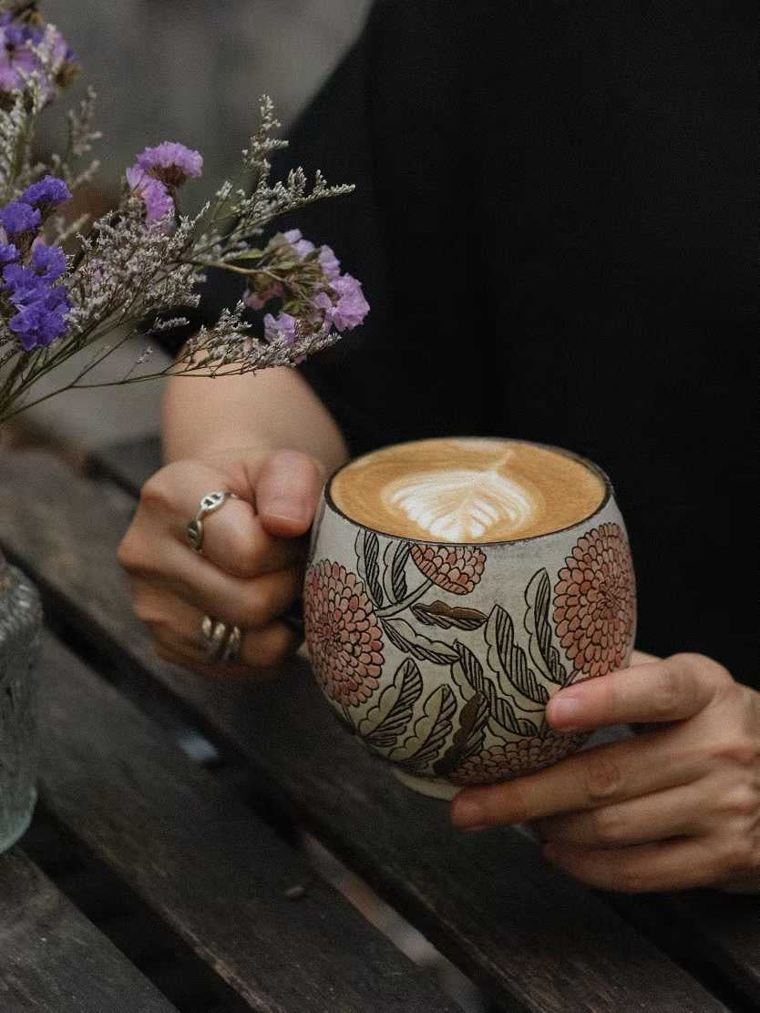 Handle Egg Cup - Dandelion