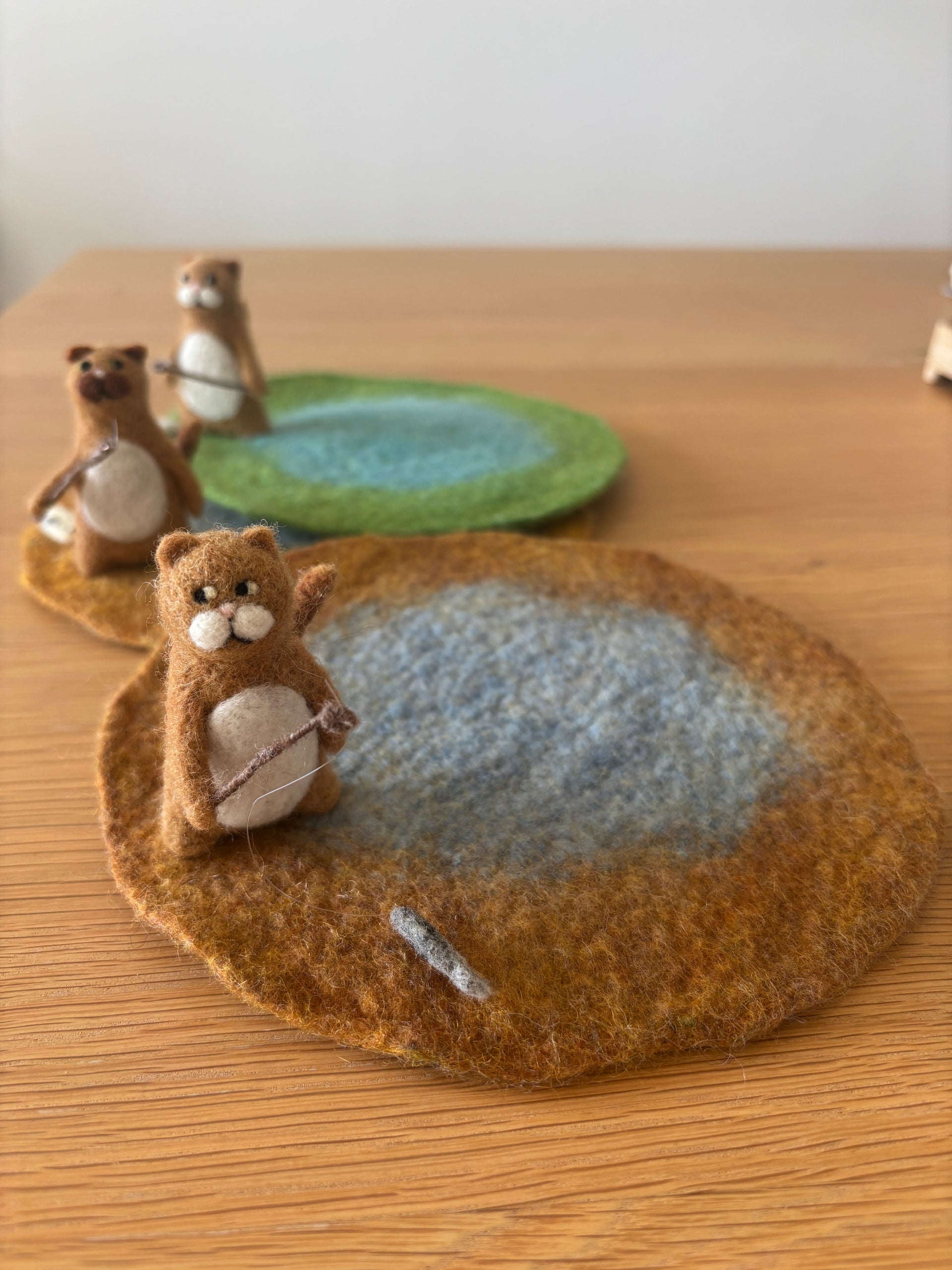Felt Cat Coaster