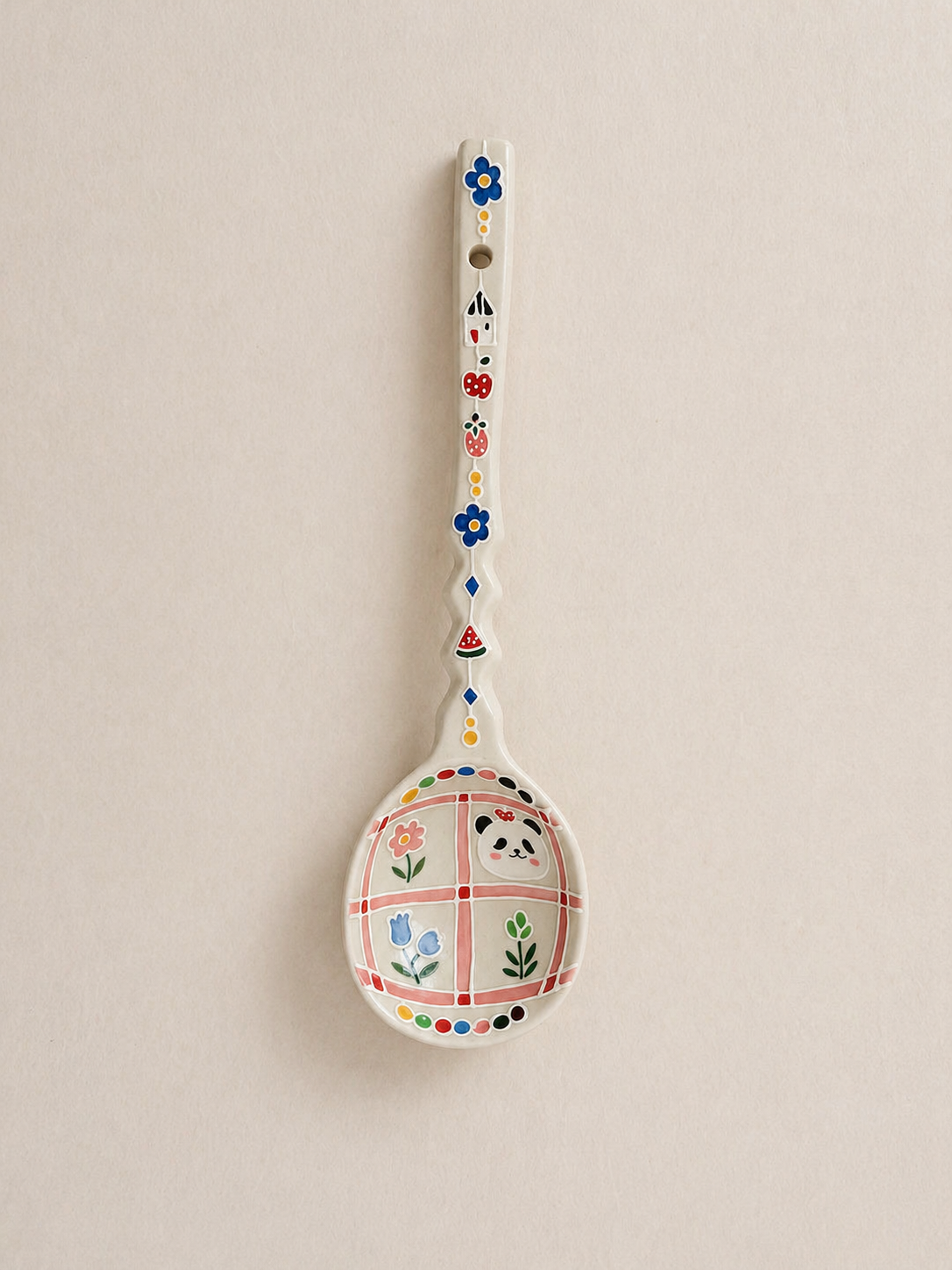 Panda Flower Fruit Series Spoon