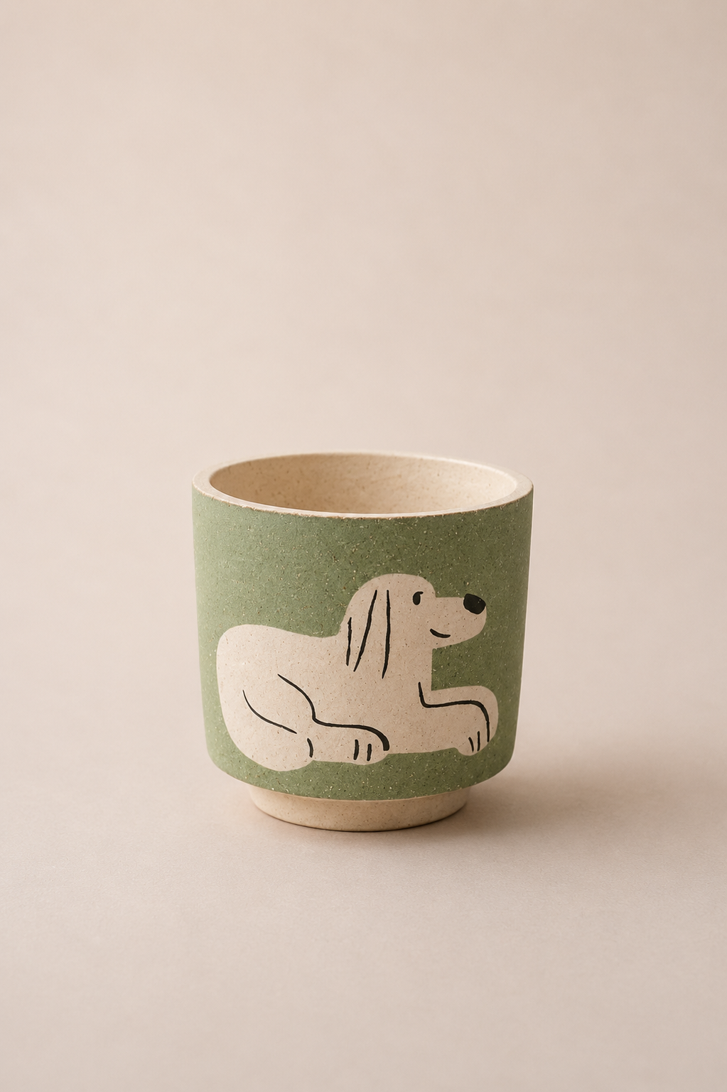 Resting Dog - Green - Petite