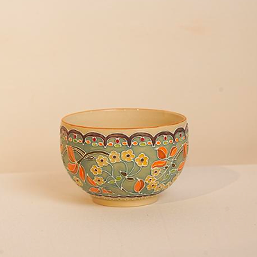 Dunhuang Series Egg Cup - Floral Vine