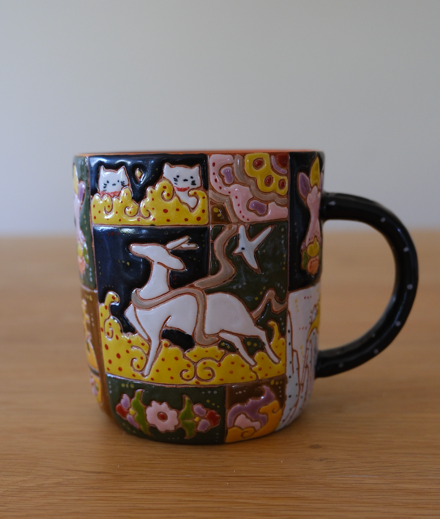 Large Mug – Dunhuang Cat