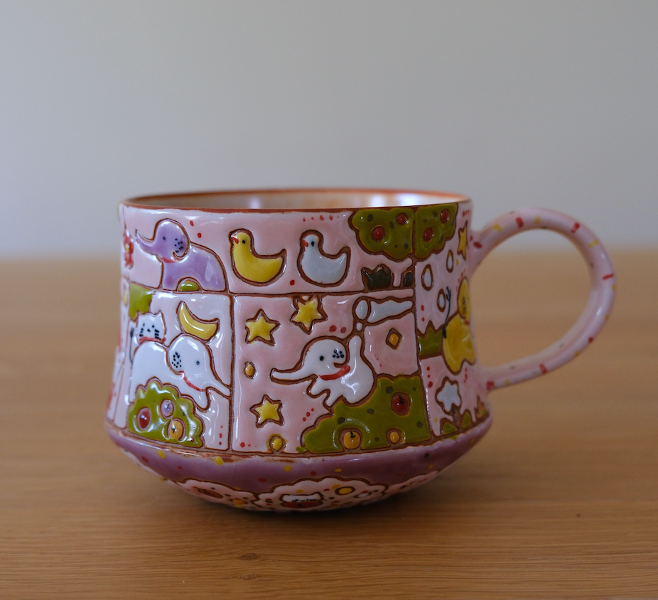 Elephant Mug with Duck Handle