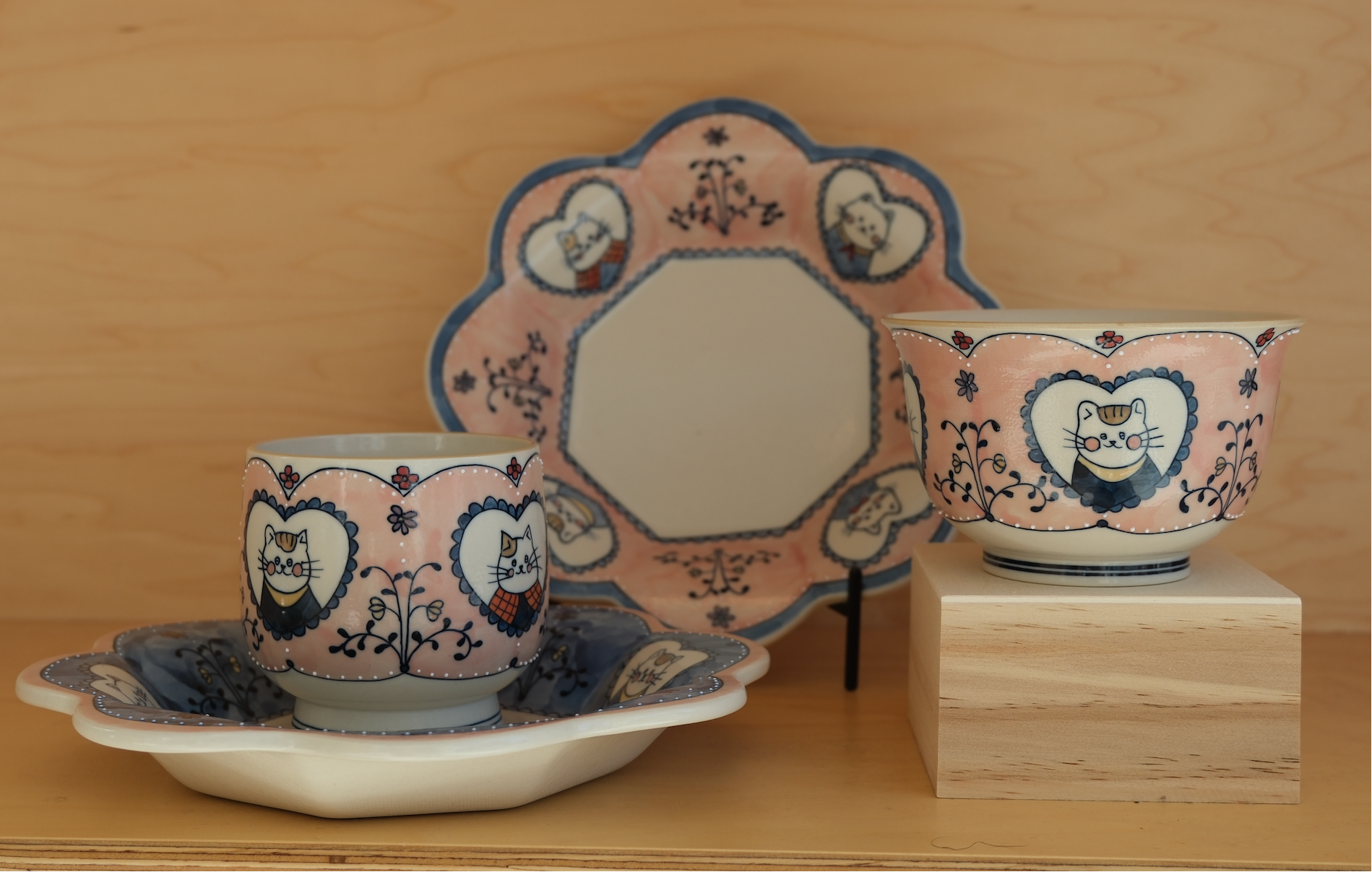 Blue and Pink Cat | Pre-Order