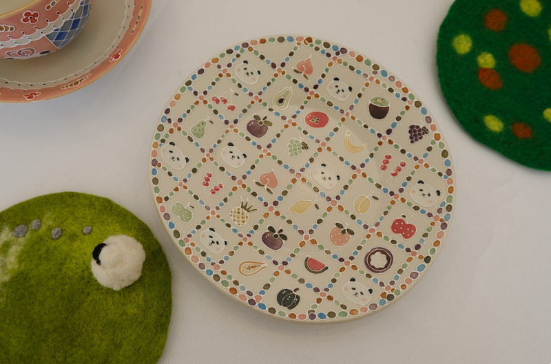 Panda & Fruit Series Plate