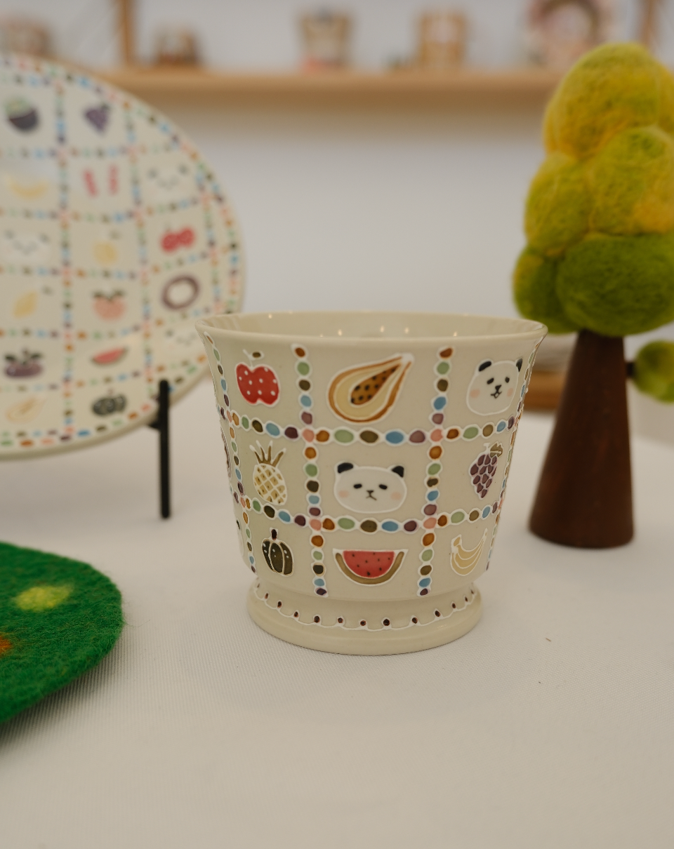 Panda & Fruit Series Cup