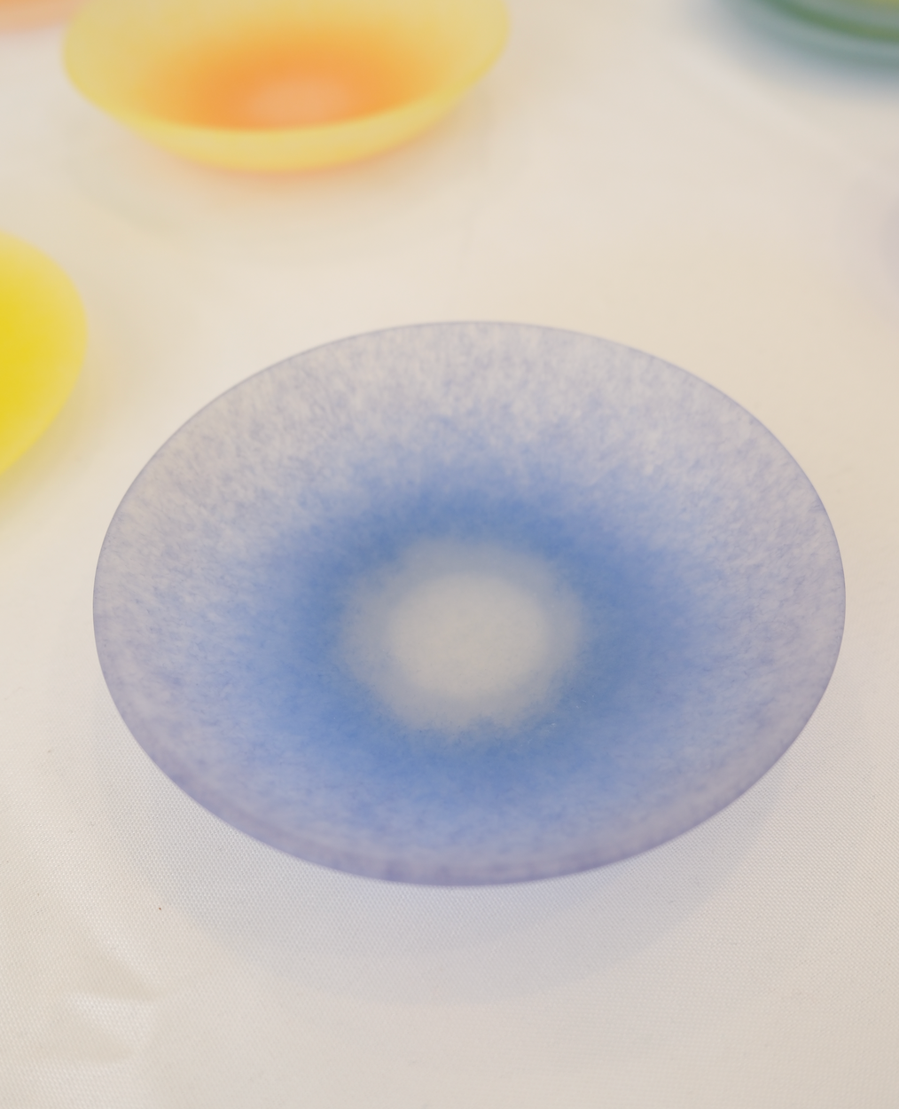 Color-Fade Glass Bowl - Blue