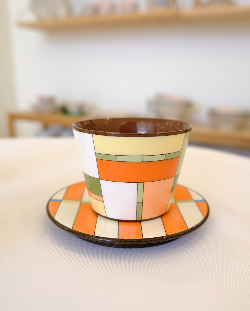 Memphis Tray - Orange