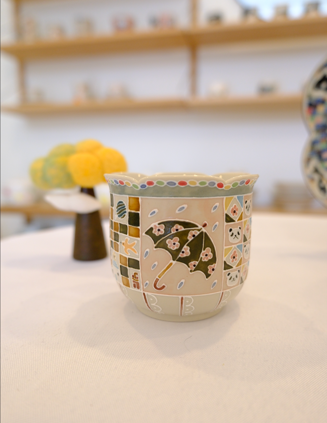 Spring Panda Rainbow Cup