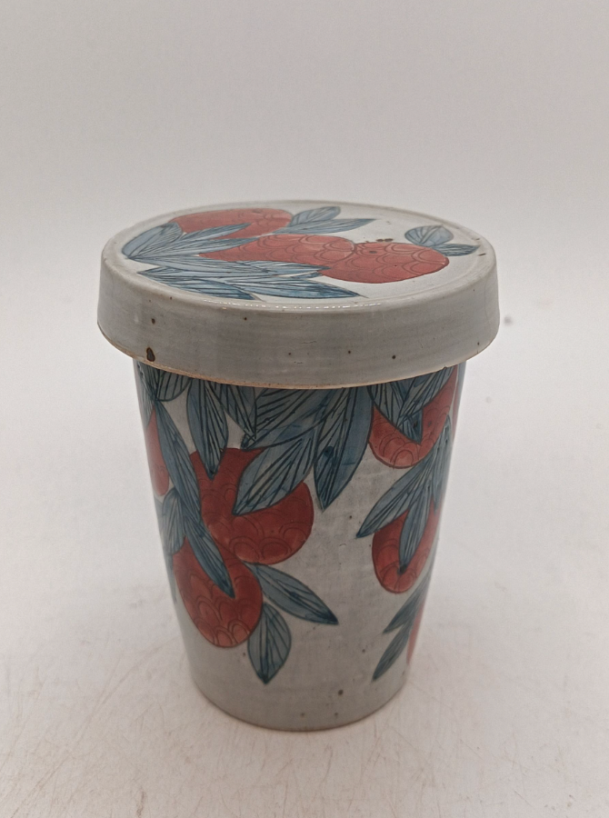 Lid Cup - Lychee - Qing Glaze
