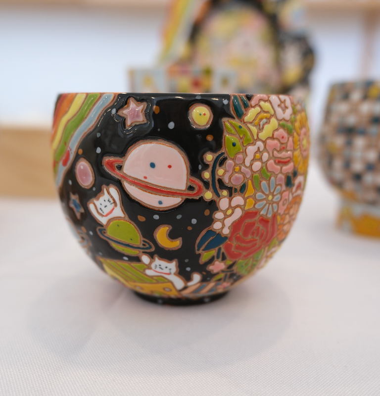 Starry Bloom Large Egg Cup
