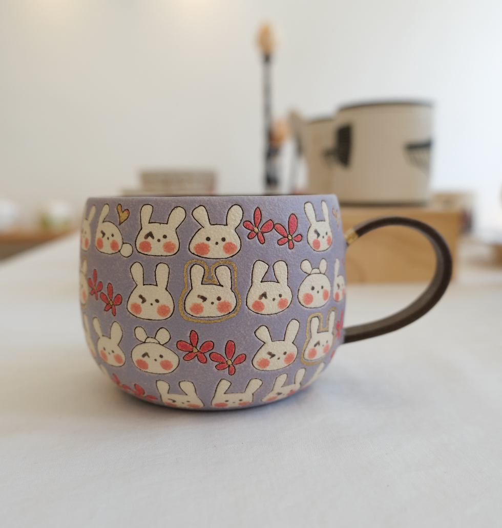 Purple Bunny Parade Cup