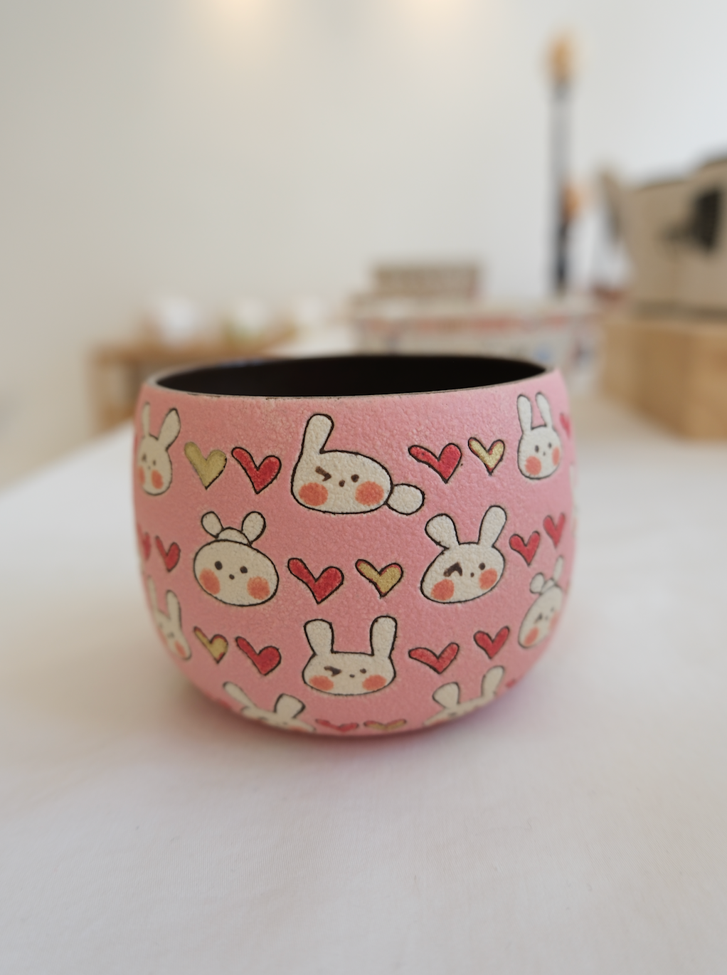 Heart Bunny Parade Cup