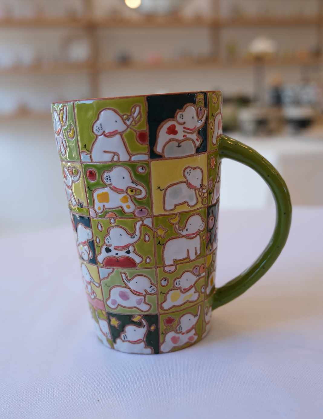 Large Elephant Tall Mug