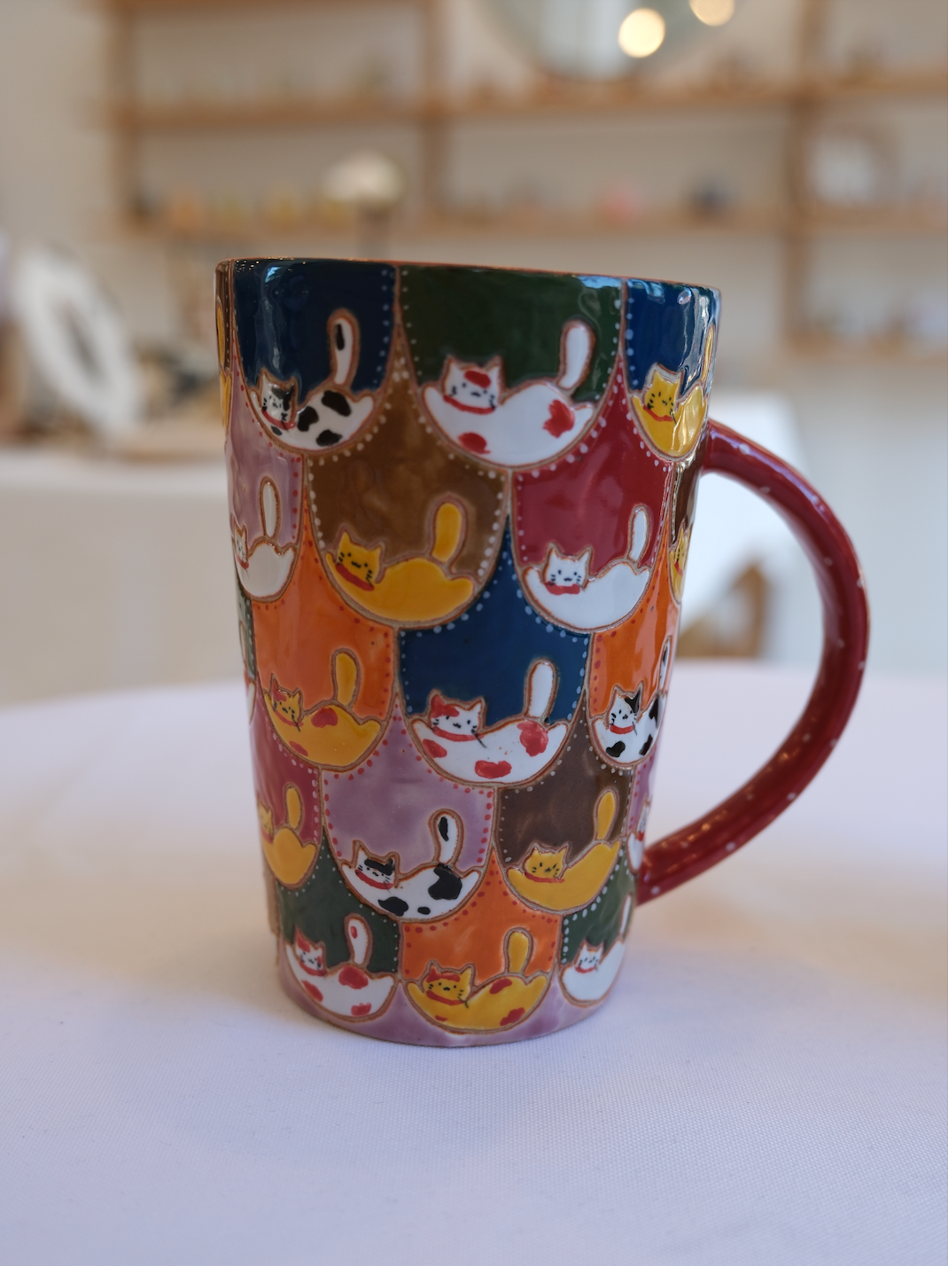 Large Cat Mug