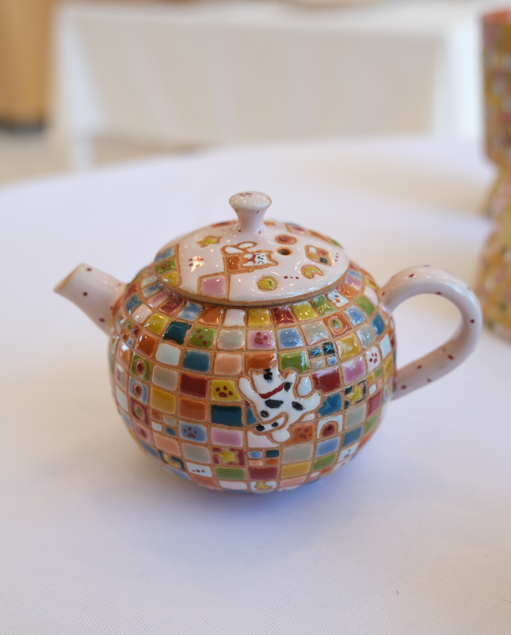 Checkered Teapot
