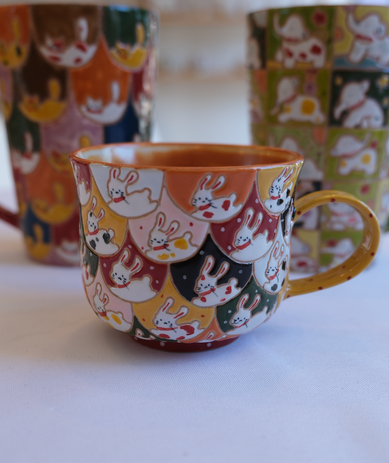 Rabbit Handle Mug