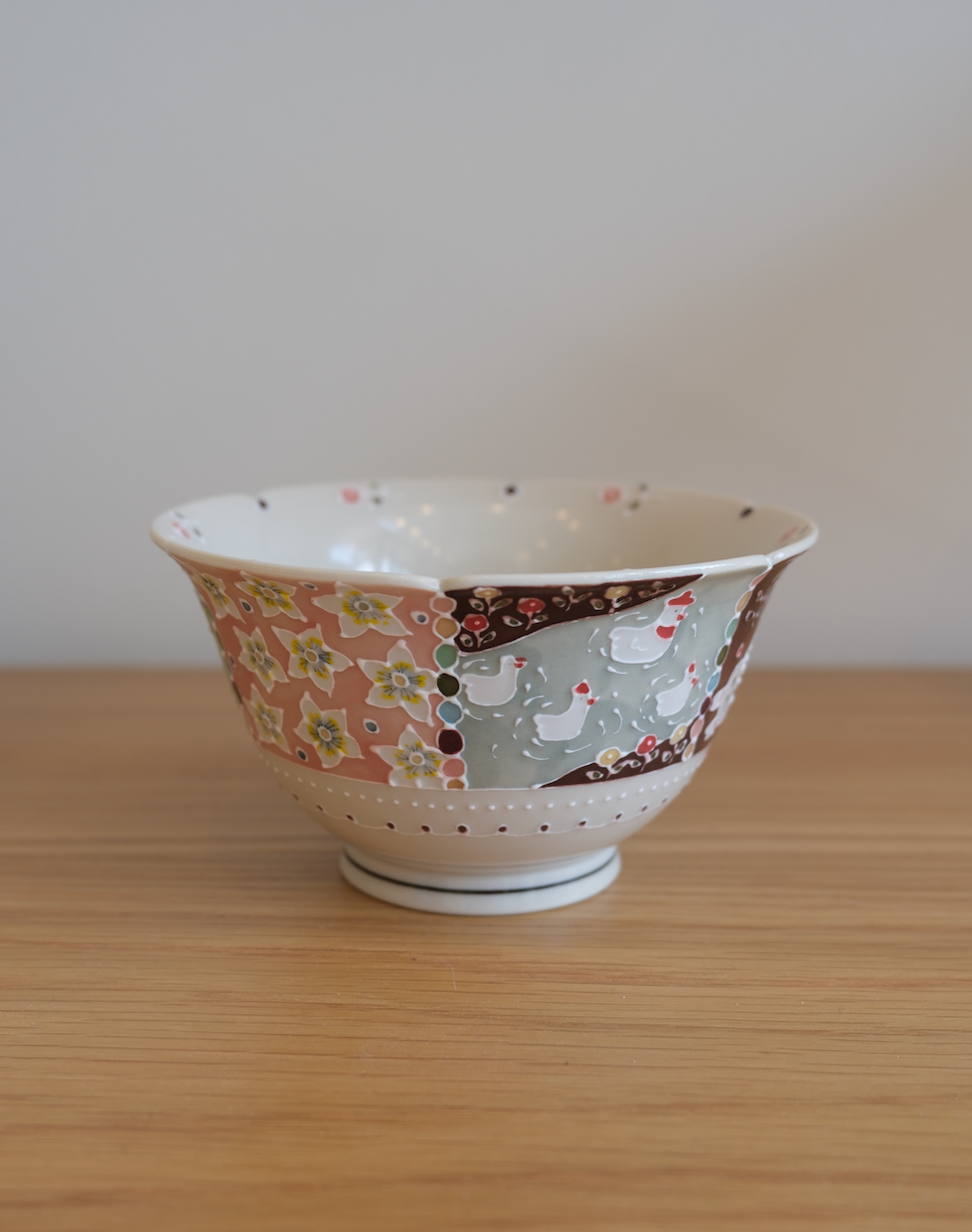 Pear Blossom Animal Bowl