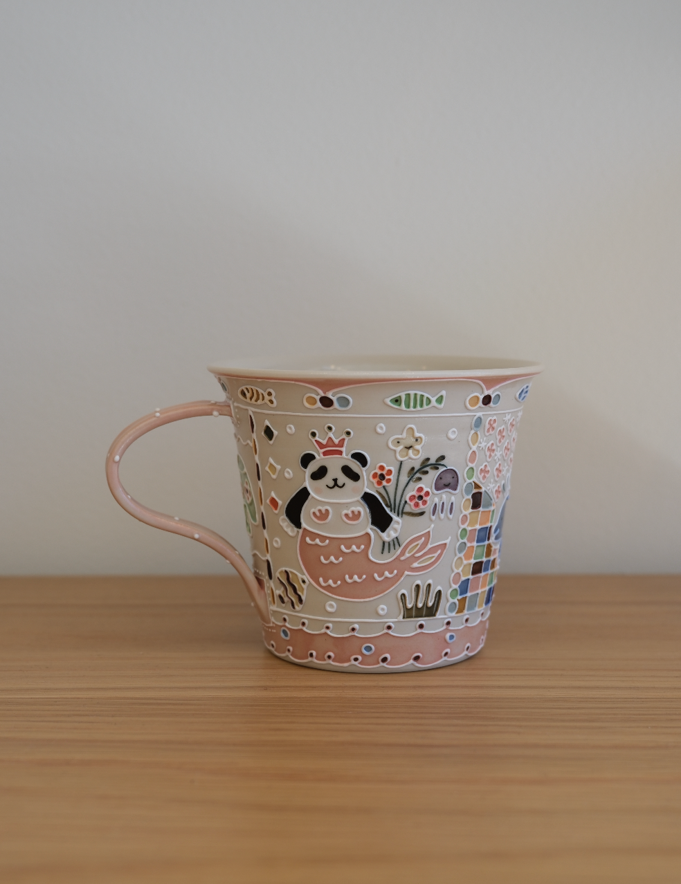 Panda Mermaid Mug